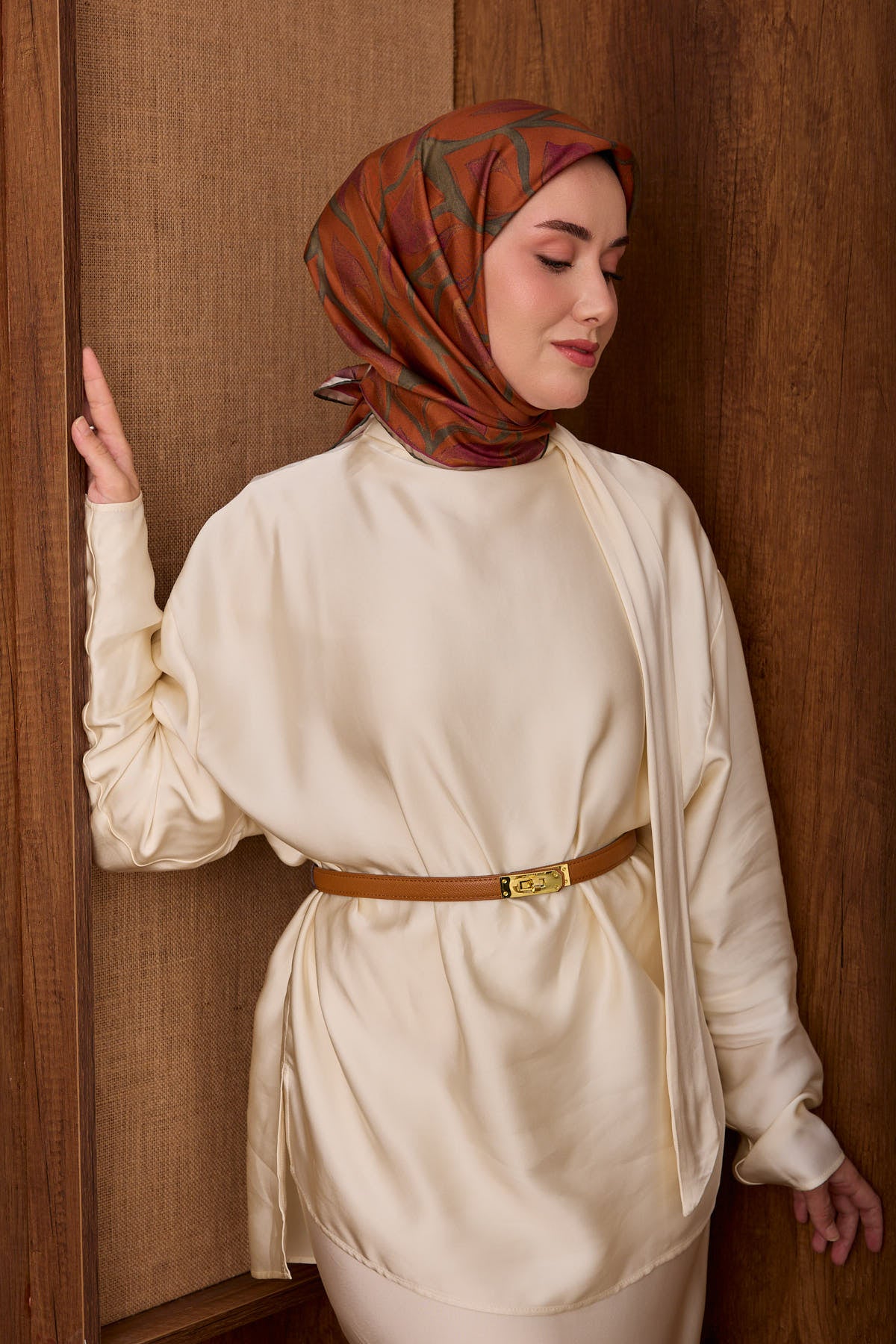 Silk Home Twill İpek Eşarp Aurelia 11552-13