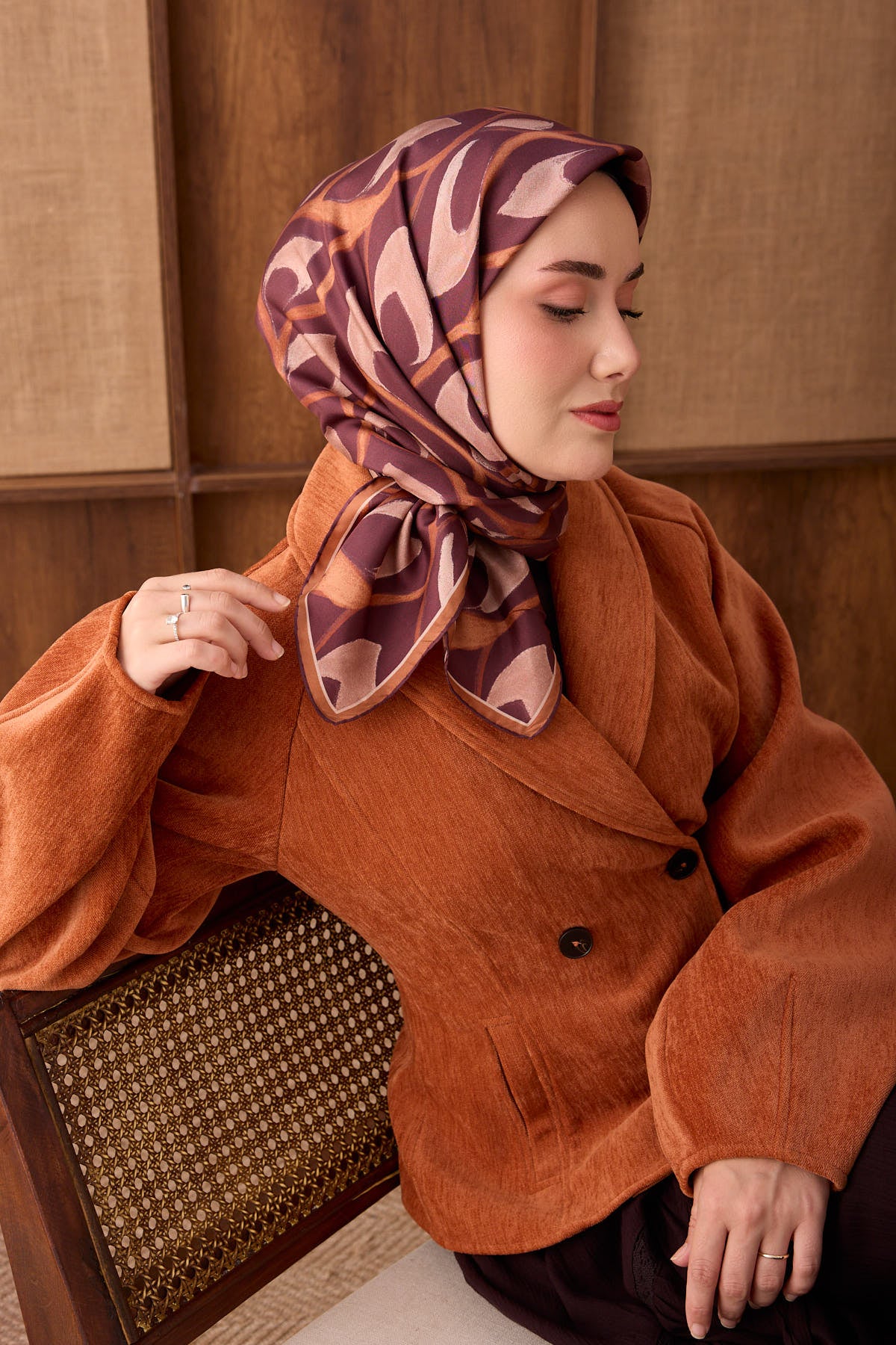 Silk Home Twill İpek Eşarp Aurelia 11552-35