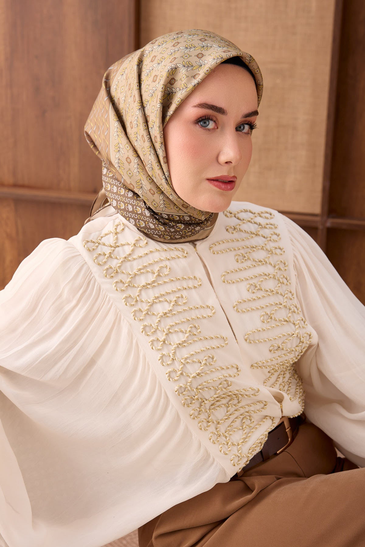Silk Home Twill İpek Eşarp Mihenk 11554-17