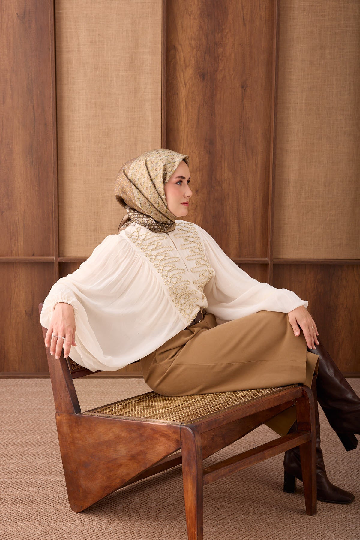Silk Home Twill İpek Eşarp Mihenk 11554-17