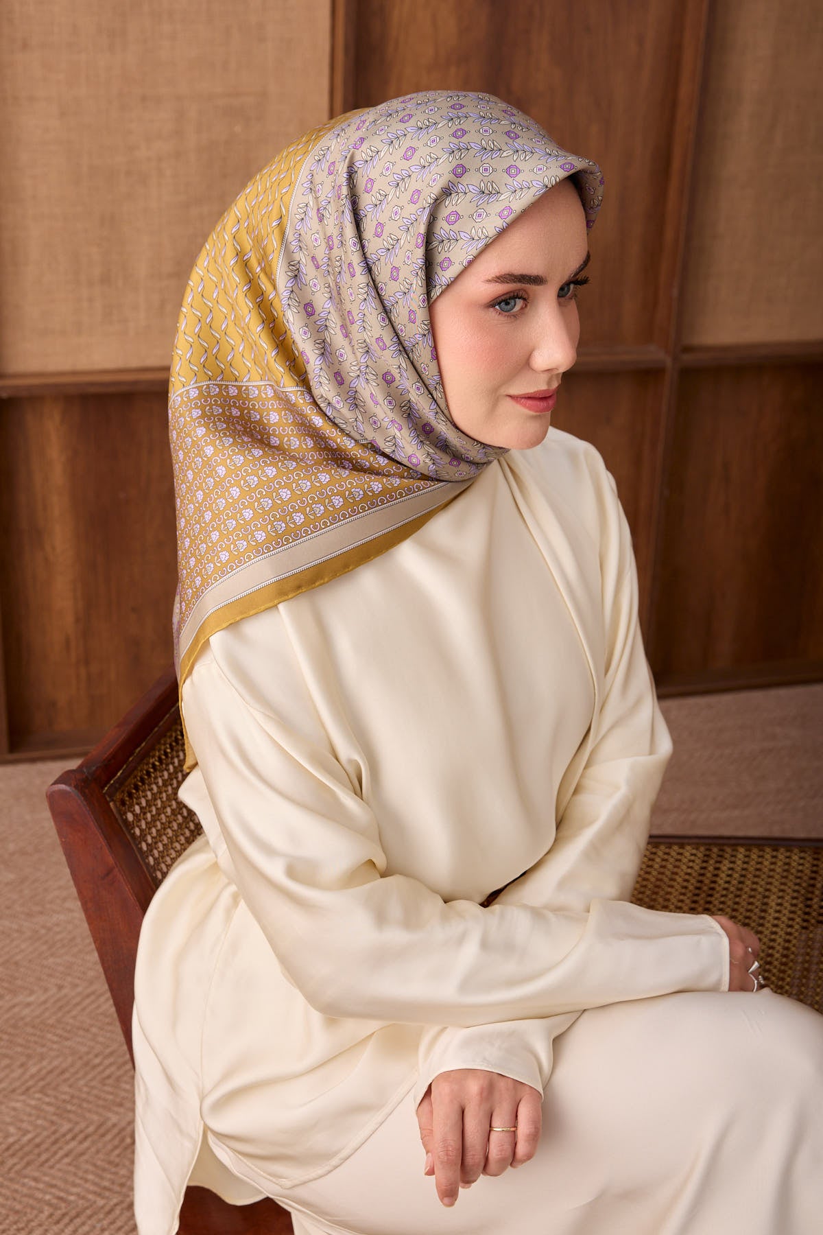 Silk Home Twill İpek Eşarp Mihenk 11554-18