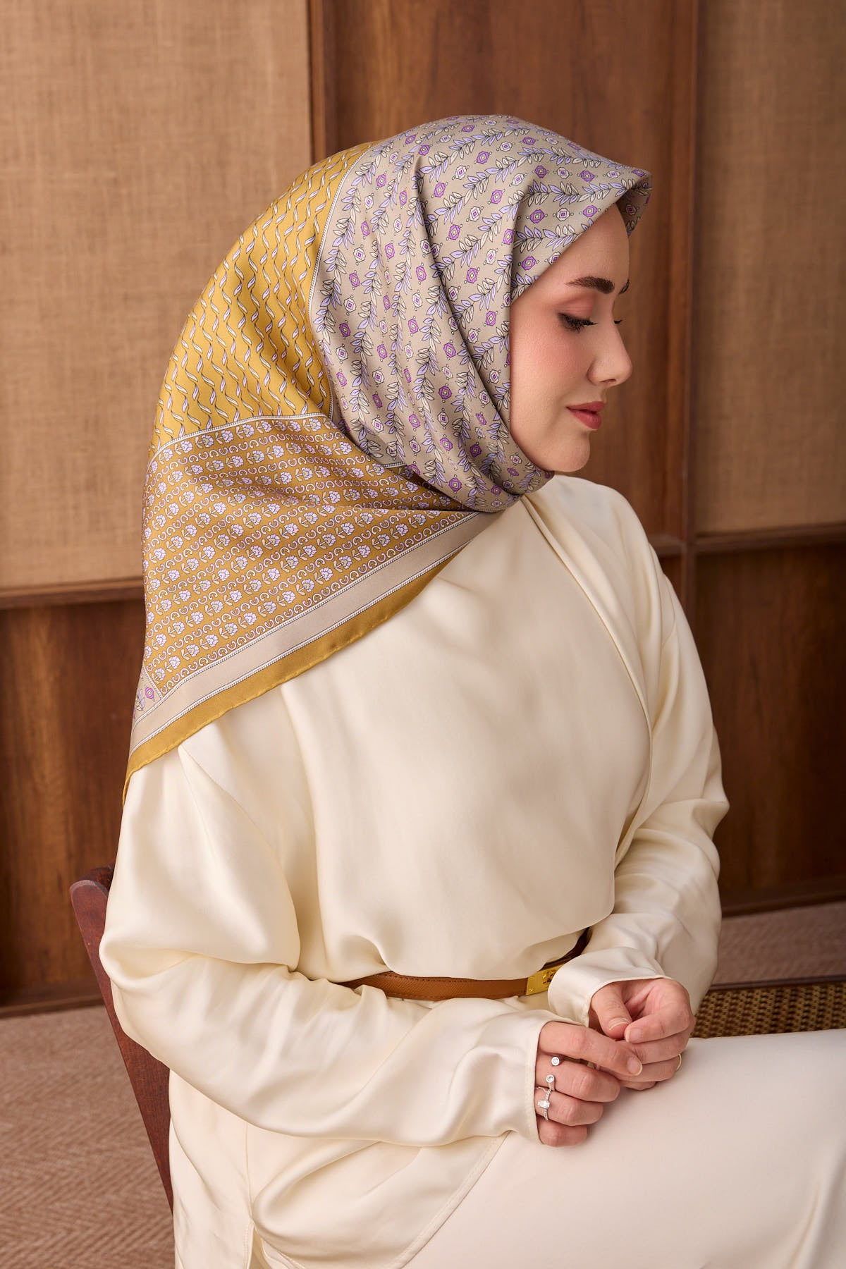 Silk Home Twill İpek Eşarp Mihenk 11554-18