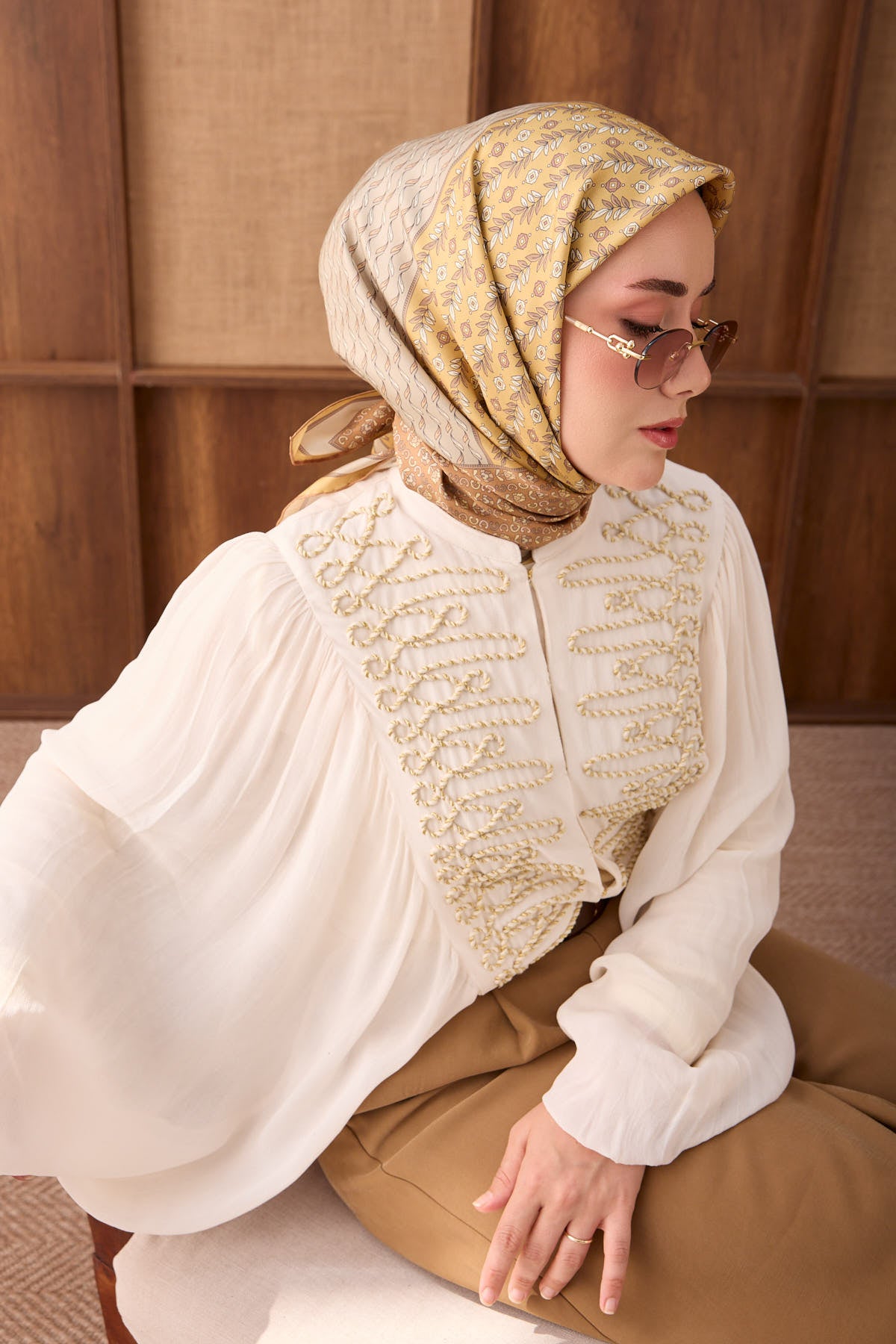 Silk Home Twill İpek Eşarp Mihenk 11554-29