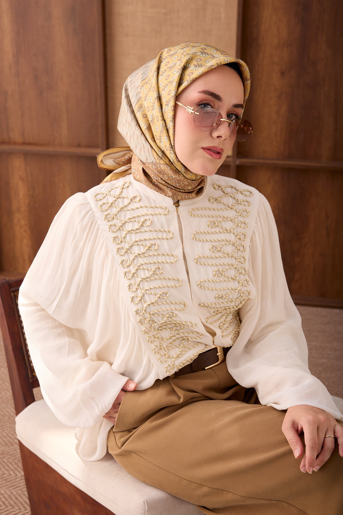 Silk Home Twill İpek Eşarp Mihenk 11554-29