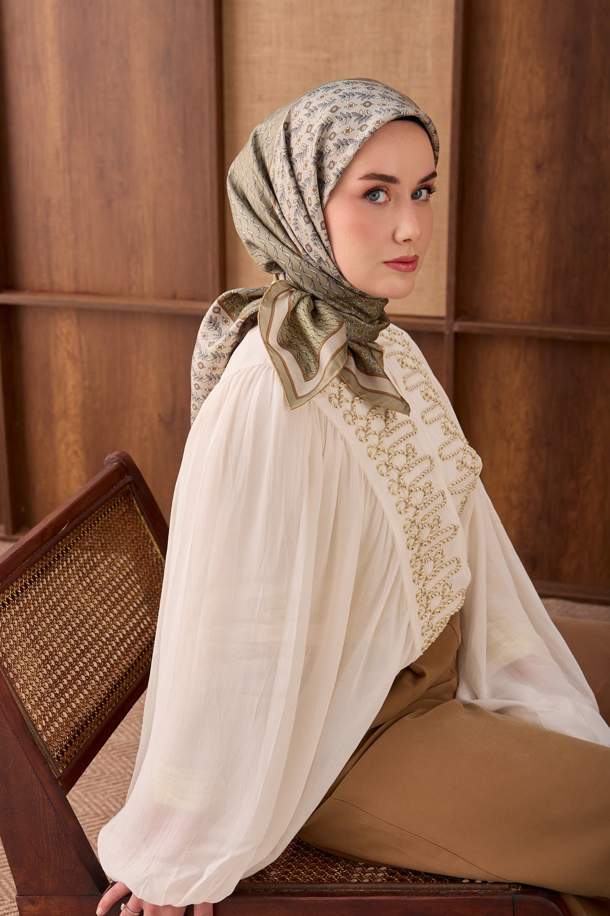 Silk Home Twill İpek Eşarp Mihenk 11554-30