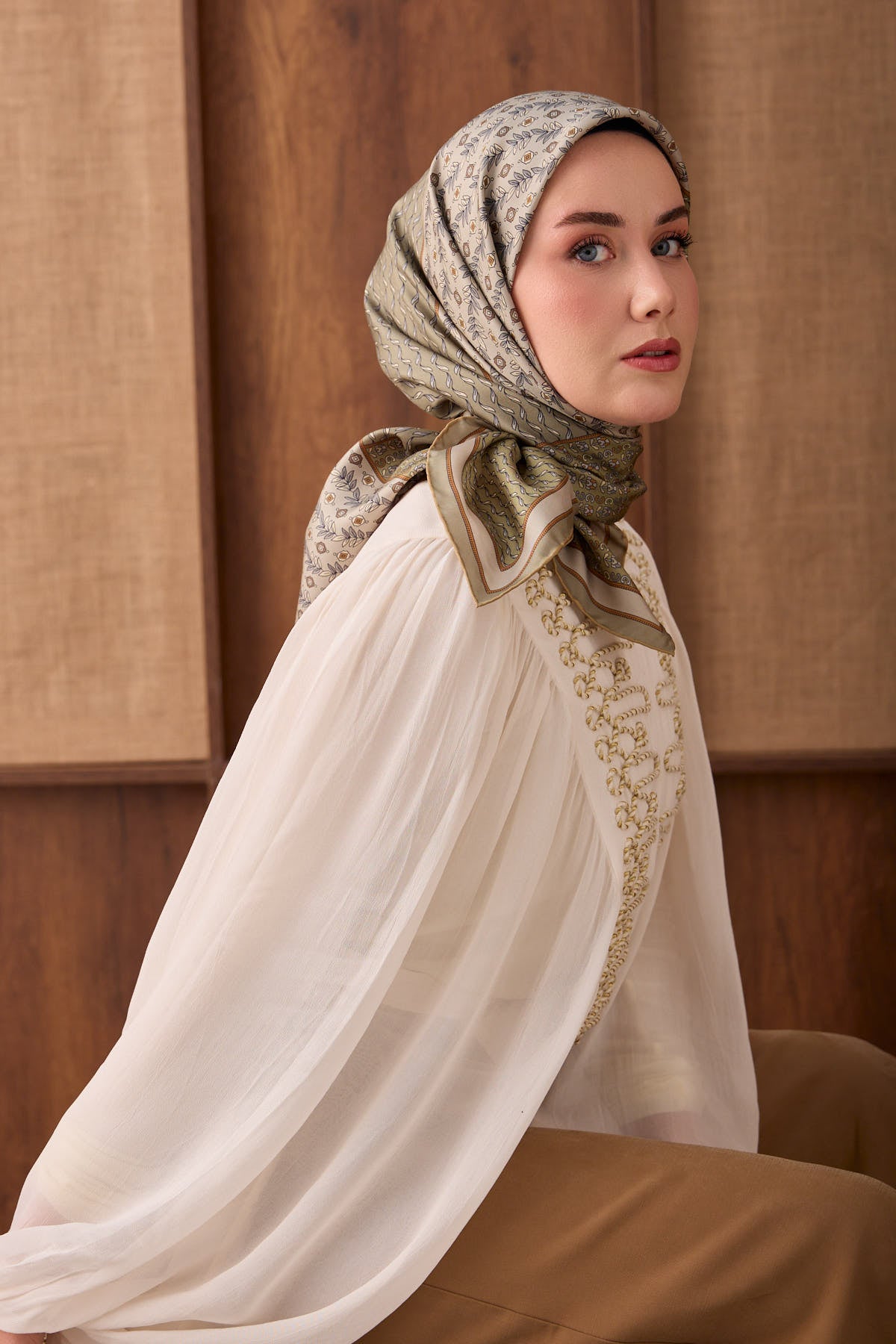 Silk Home Twill İpek Eşarp Mihenk 11554-30