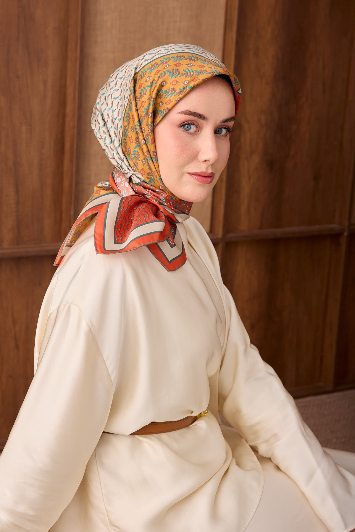 Silk Home Twill İpek Eşarp Mihenk 11554-31