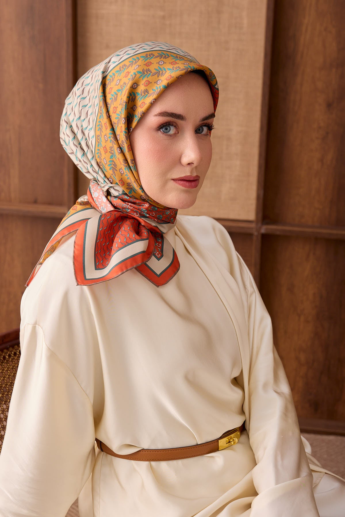 Silk Home Twill İpek Eşarp Mihenk 11554-31