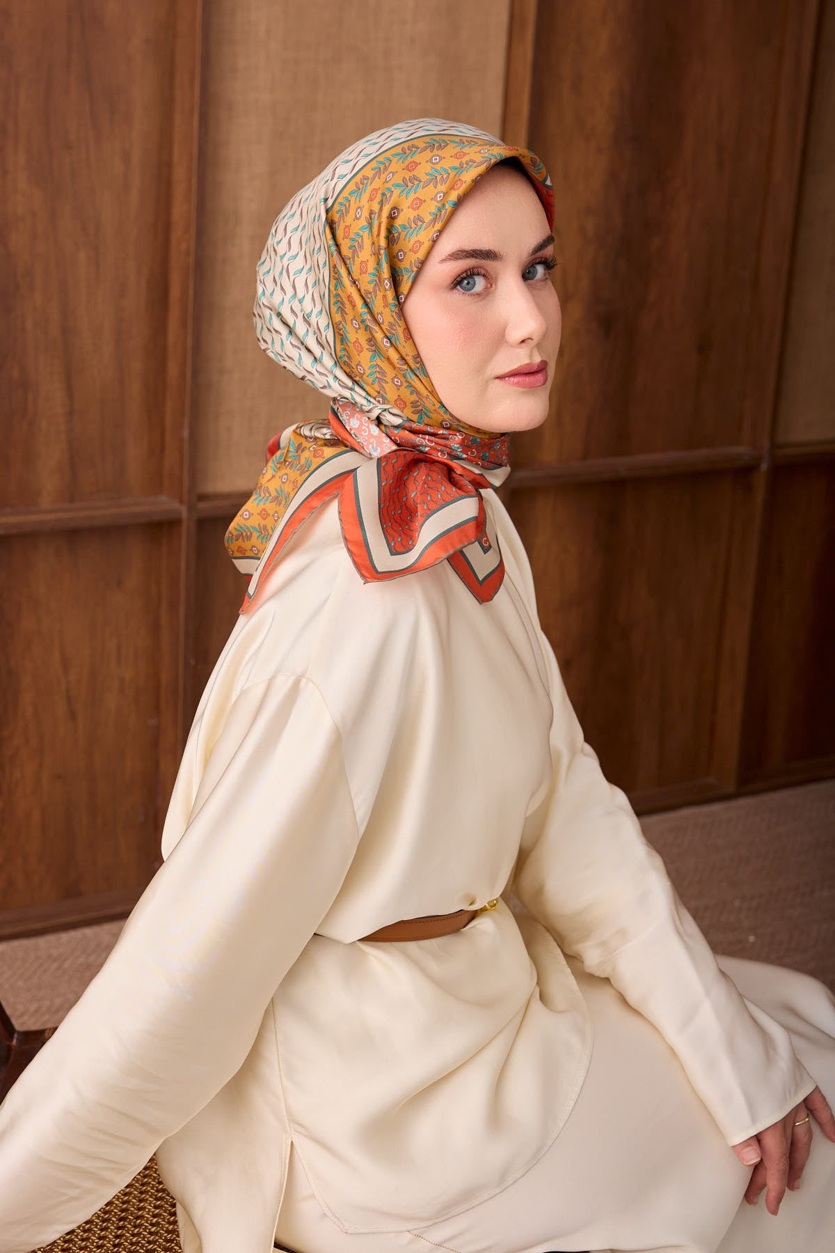 Silk Home Twill İpek Eşarp Mihenk 11554-31