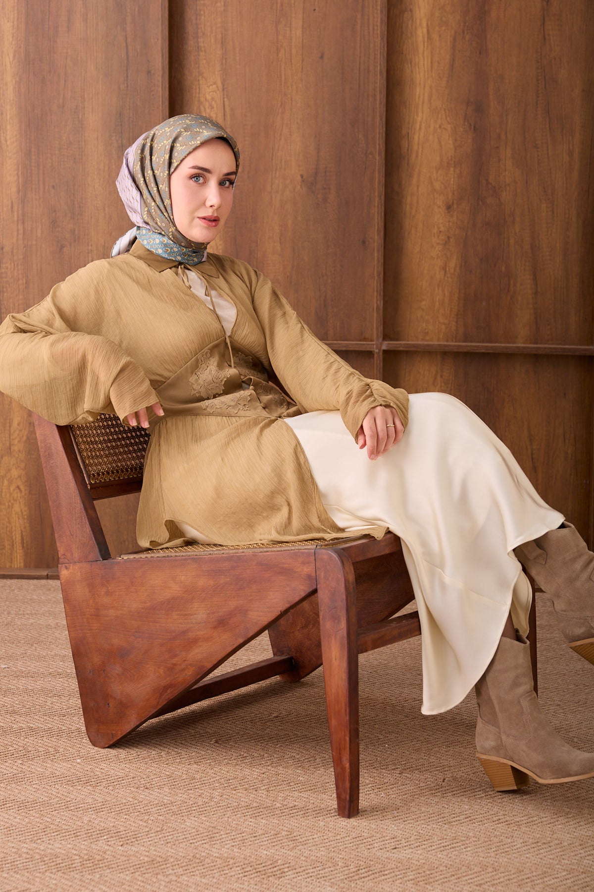 Silk Home Twill İpek Eşarp Mihenk 11554-32