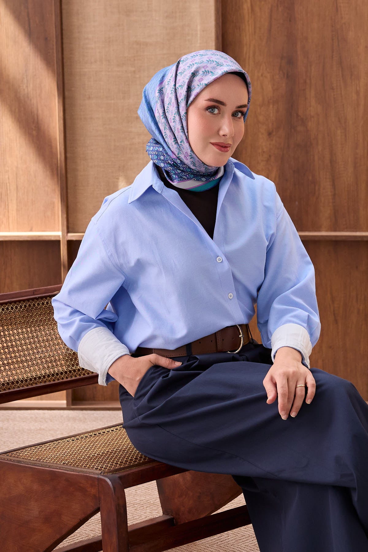 Silk Home Twill İpek Eşarp Mihenk 11554-34