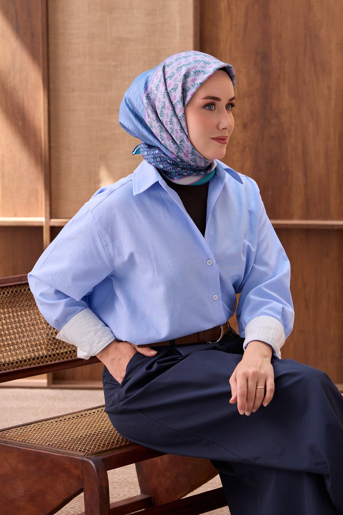 Silk Home Twill İpek Eşarp Mihenk 11554-34