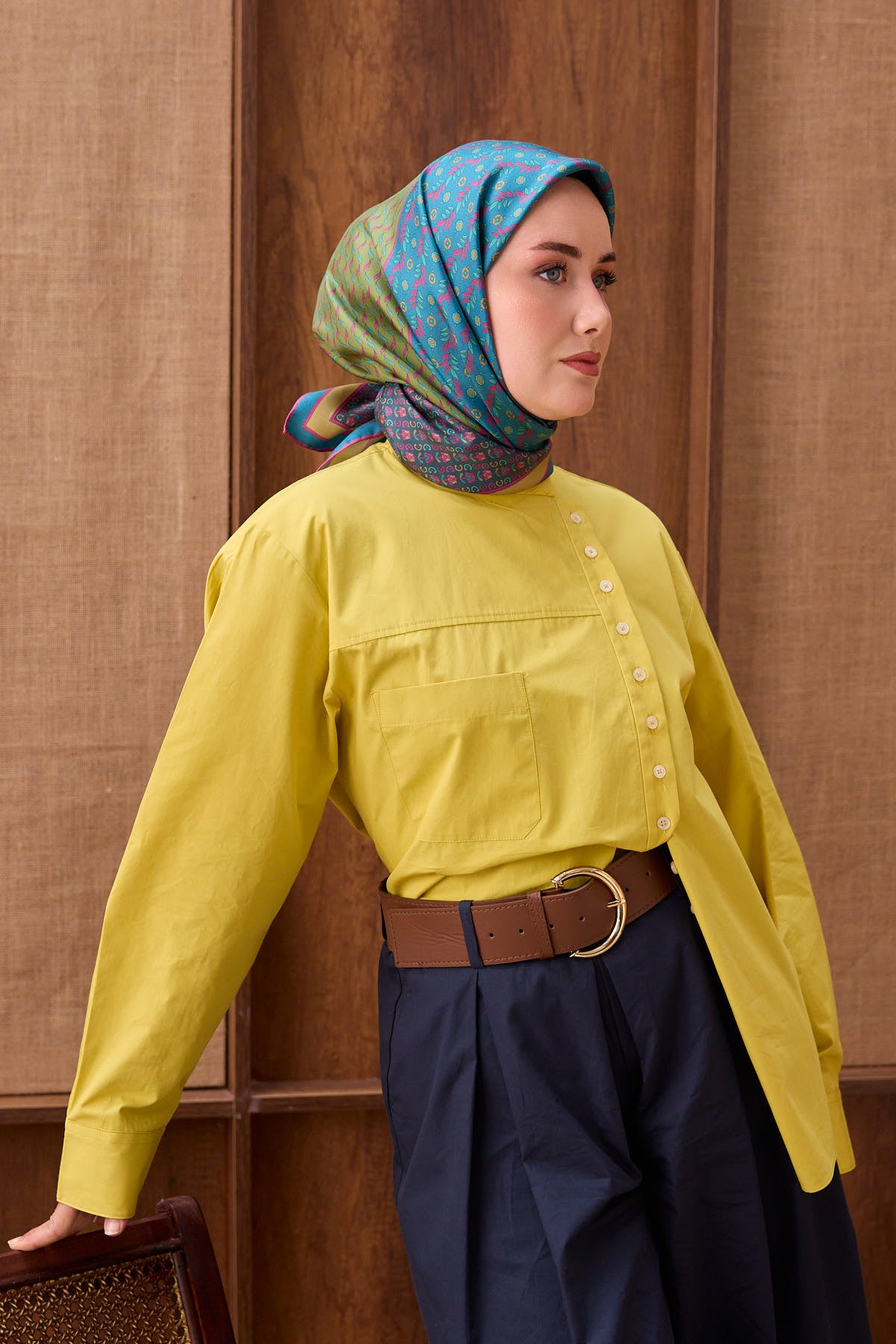 Silk Home Twill İpek Eşarp Mihenk 11554-35