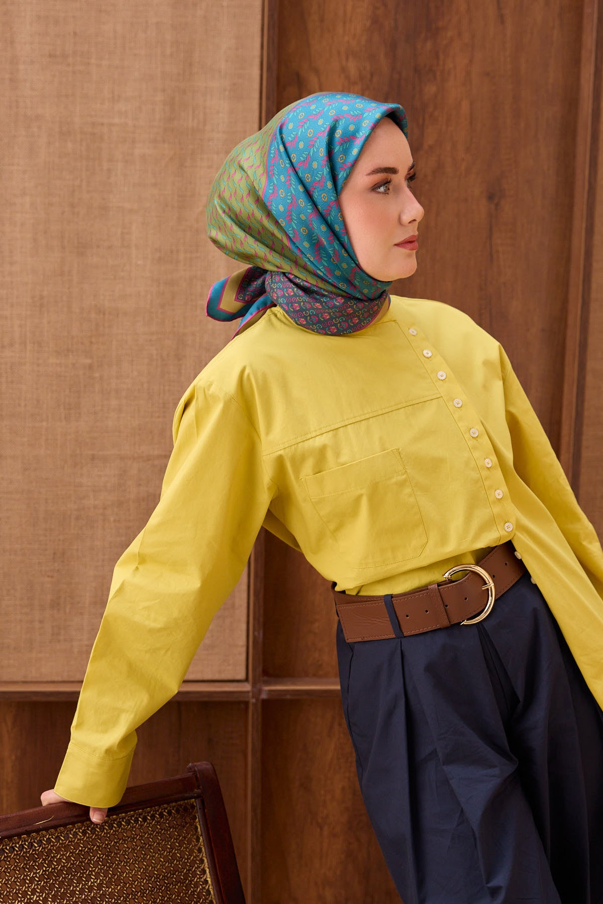 Silk Home Twill İpek Eşarp Mihenk 11554-35