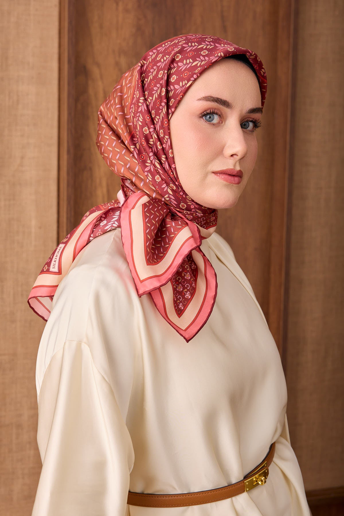 Silk Home Twill İpek Eşarp Mihenk 11554-36