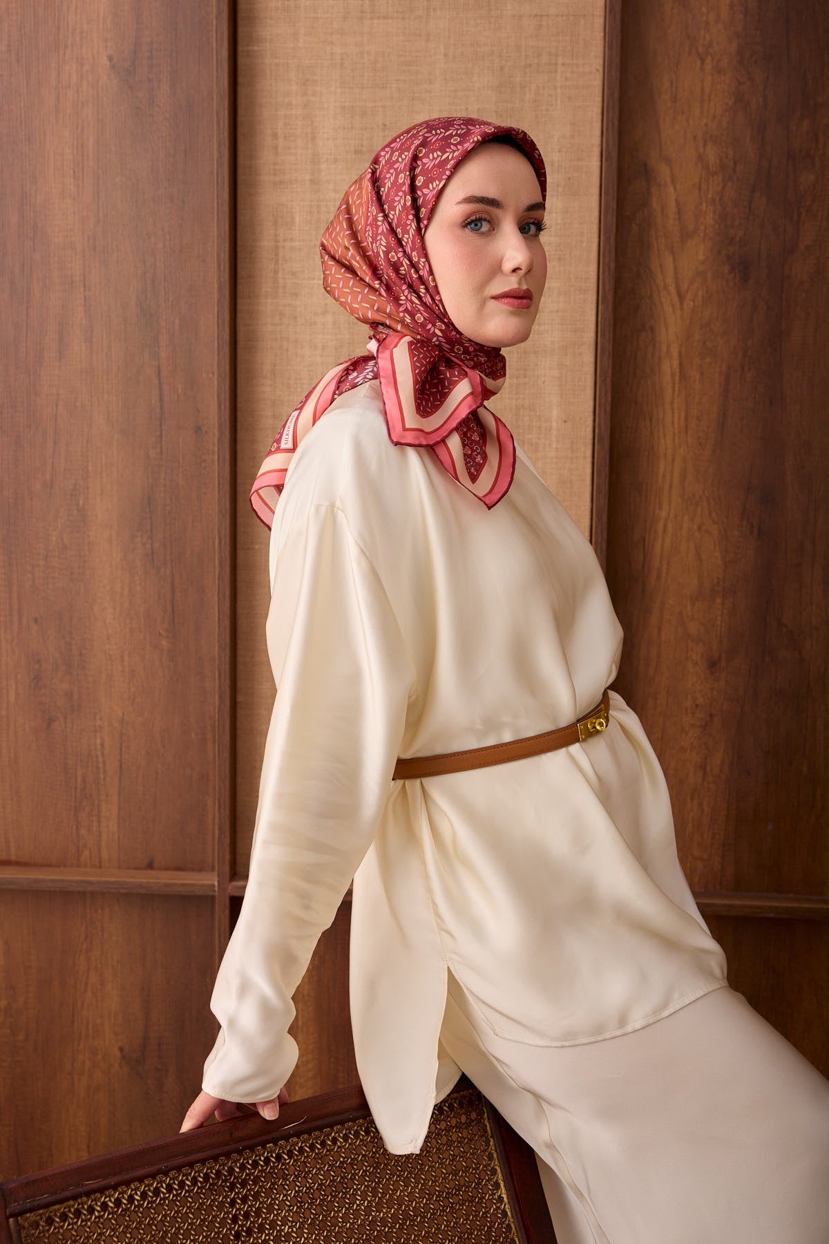 Silk Home Twill İpek Eşarp Mihenk 11554-36