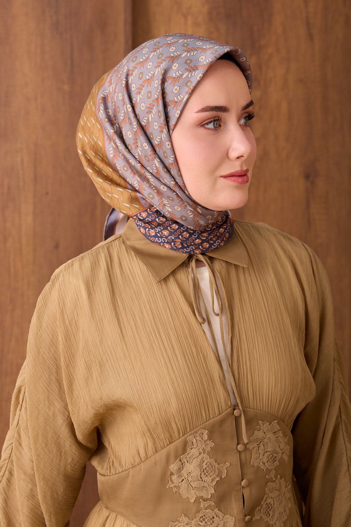 Silk Home Twill İpek Eşarp Mihenk 11554-40