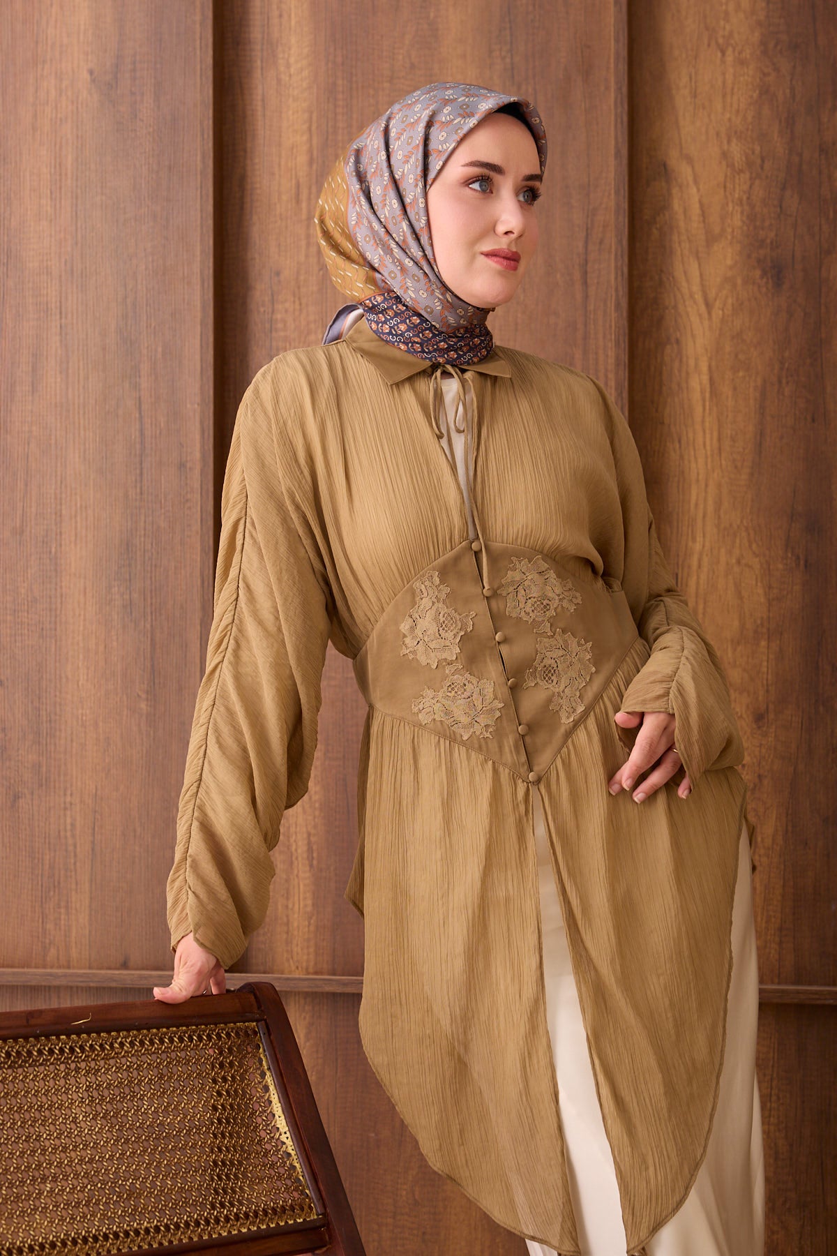Silk Home Twill İpek Eşarp Mihenk 11554-40
