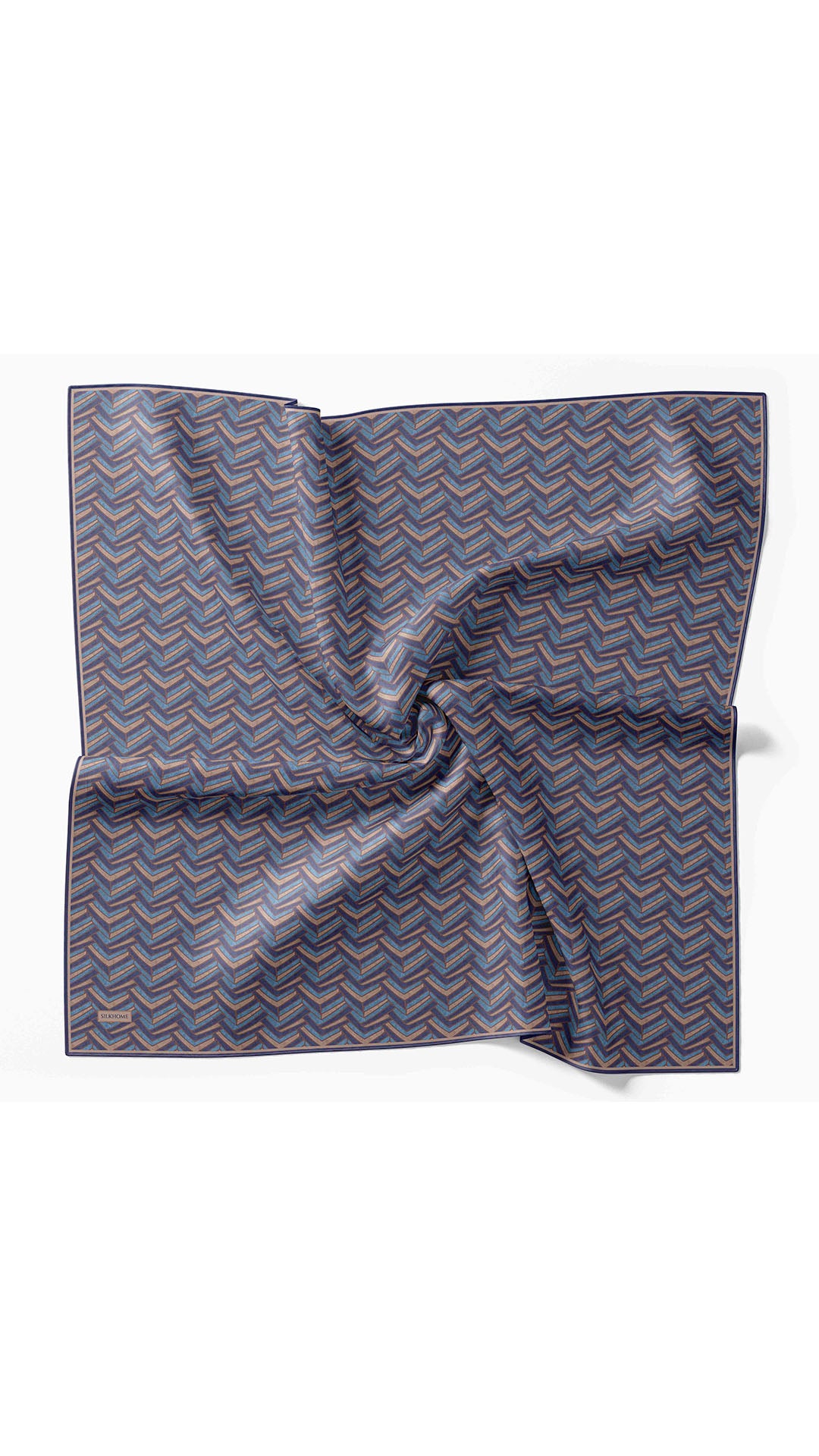 Silk Home Twill İpek Eşarp Geometric Pattern 11555-20