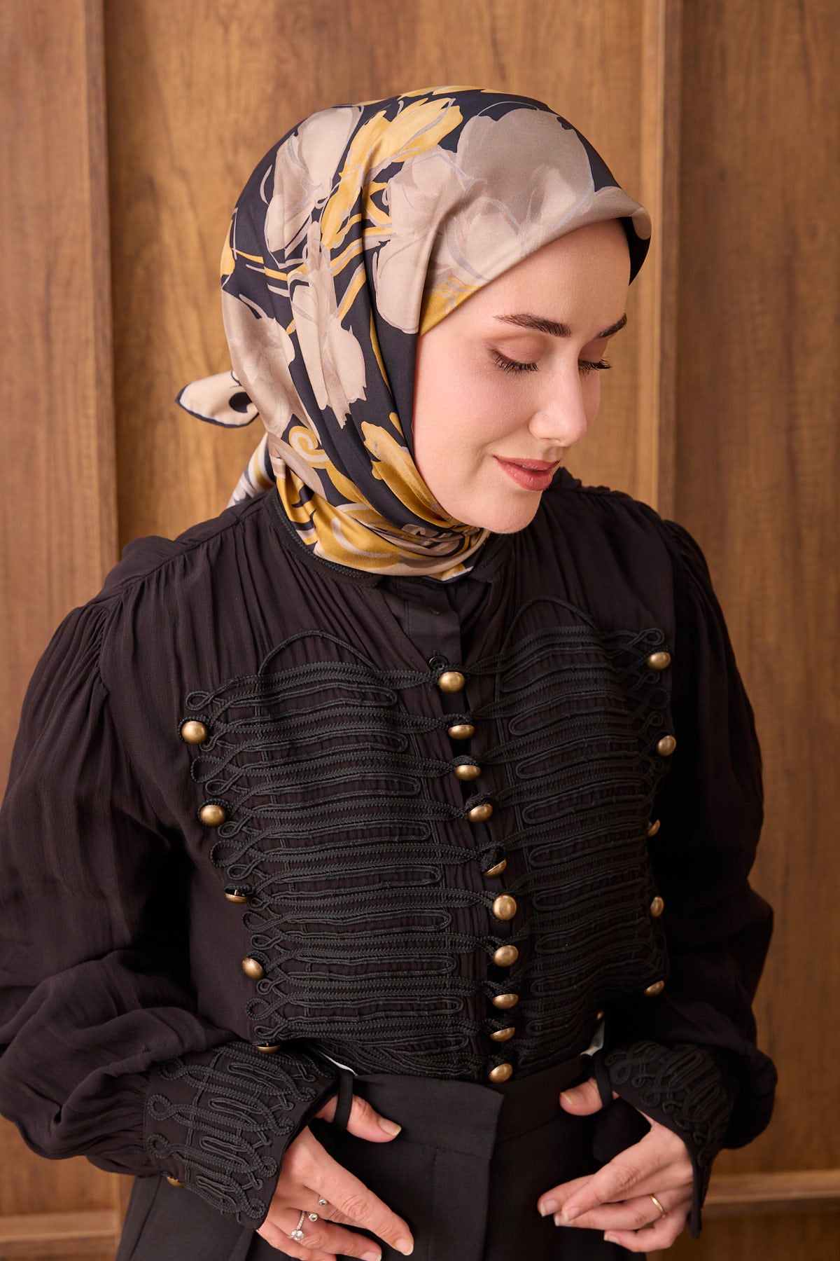 Silk Home Twill İpek Eşarp Vintage Floral 11557-21