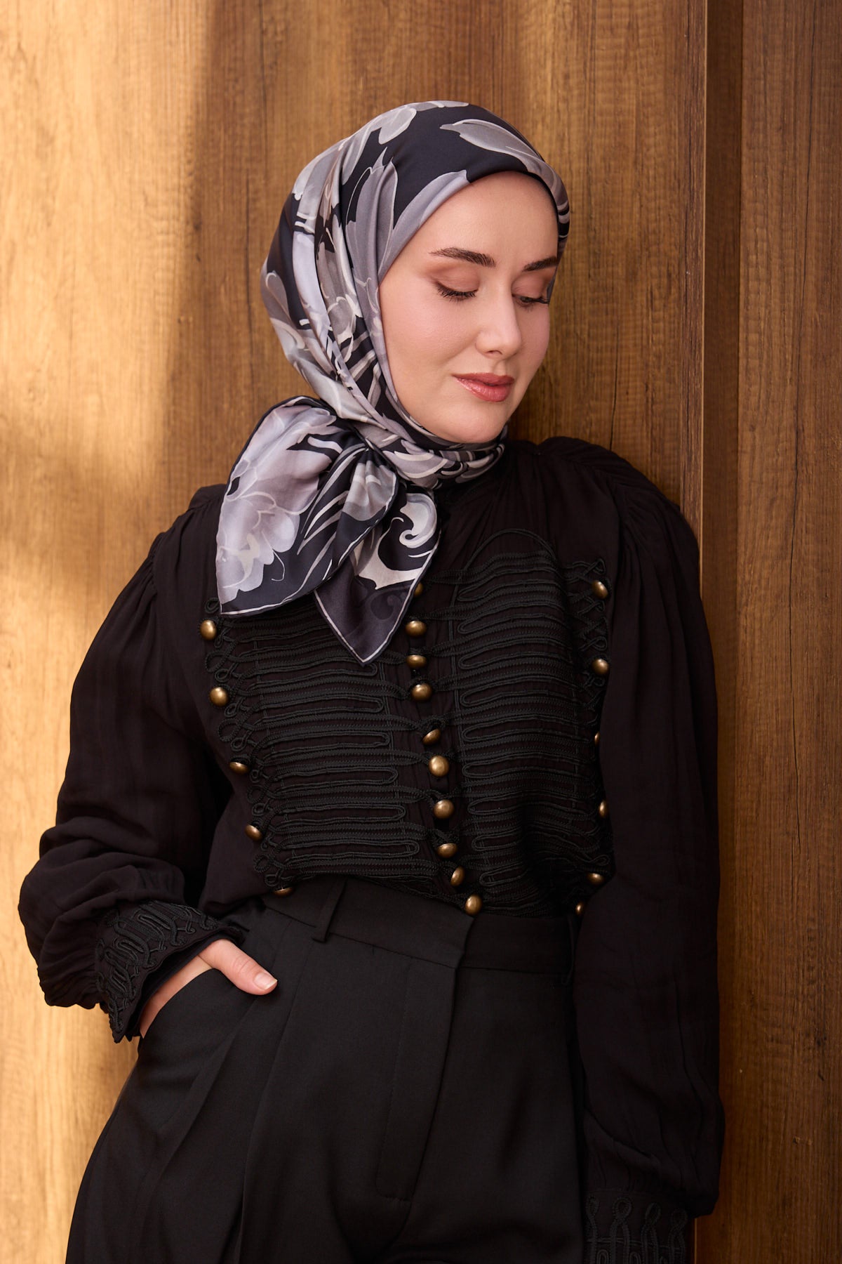 Silk Home Twill İpek Eşarp Vintage Floral 11557-26