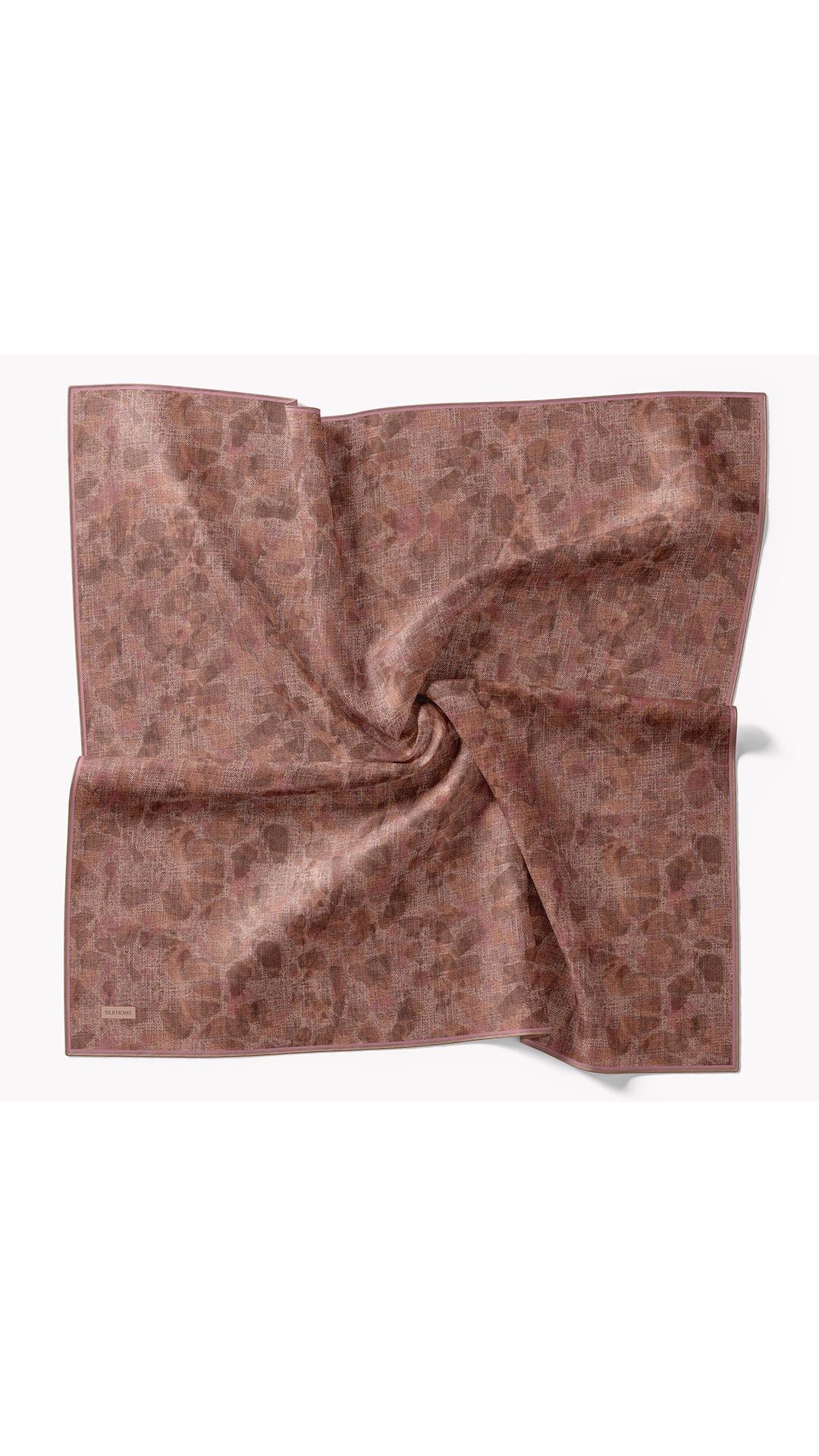 Silk Home Twill İpek Eşarp Batik 11558-14