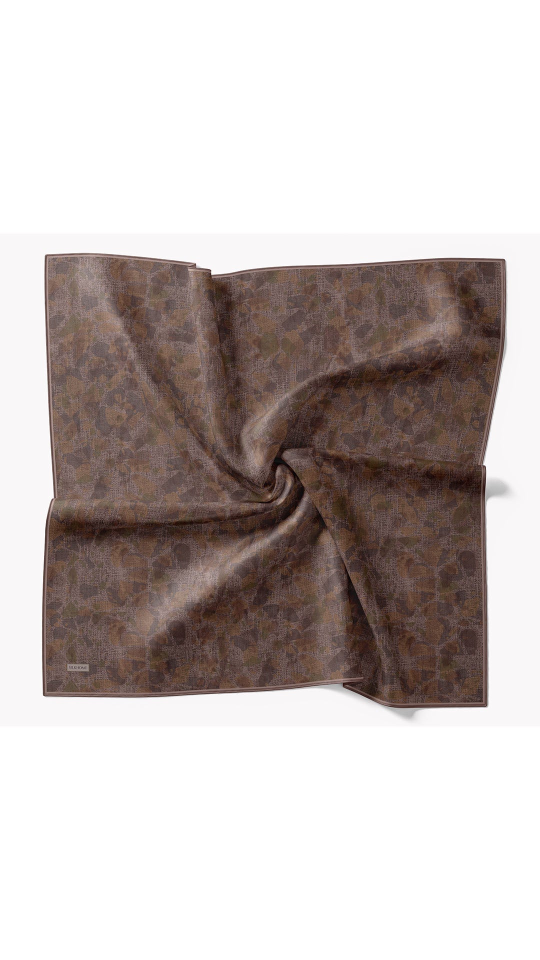 Silk Home Twill İpek Eşarp Batik 11558-18