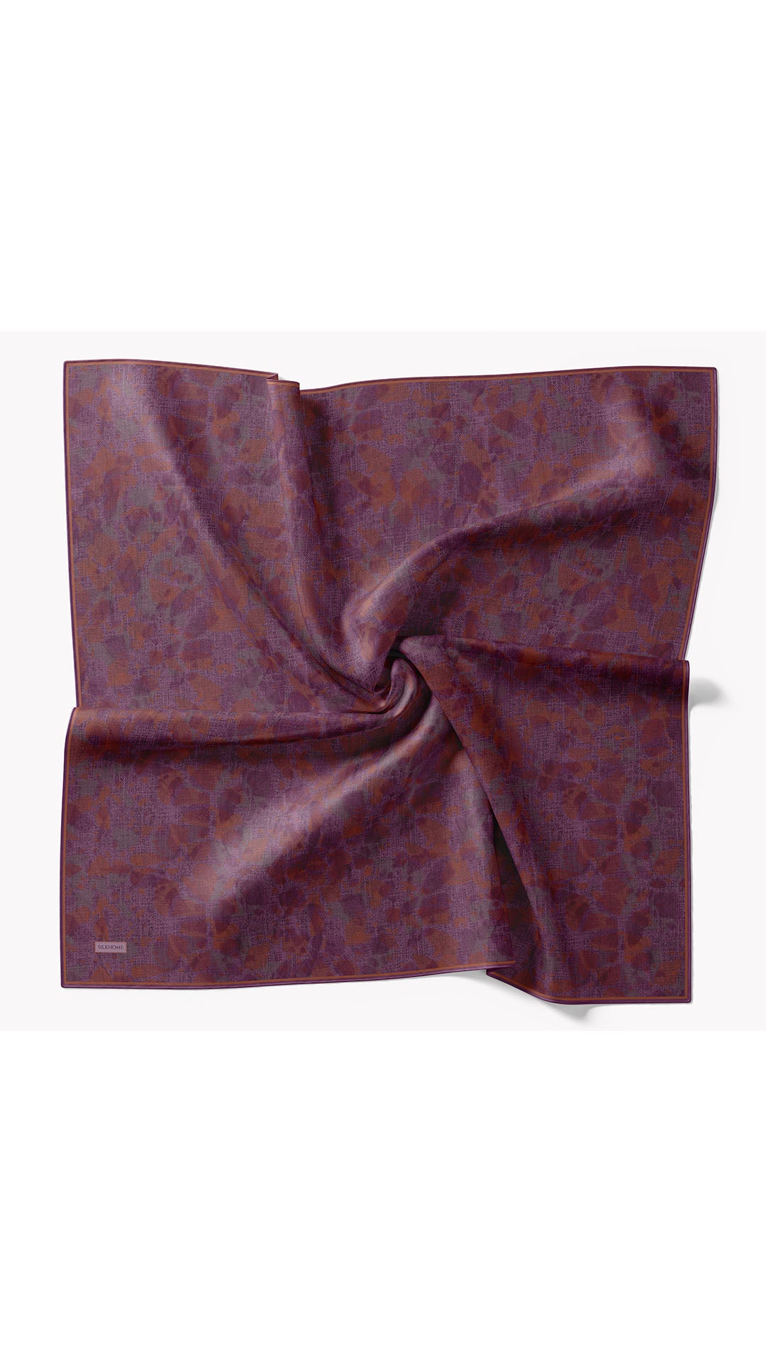 Silk Home Twill İpek Eşarp Batik 11558-25