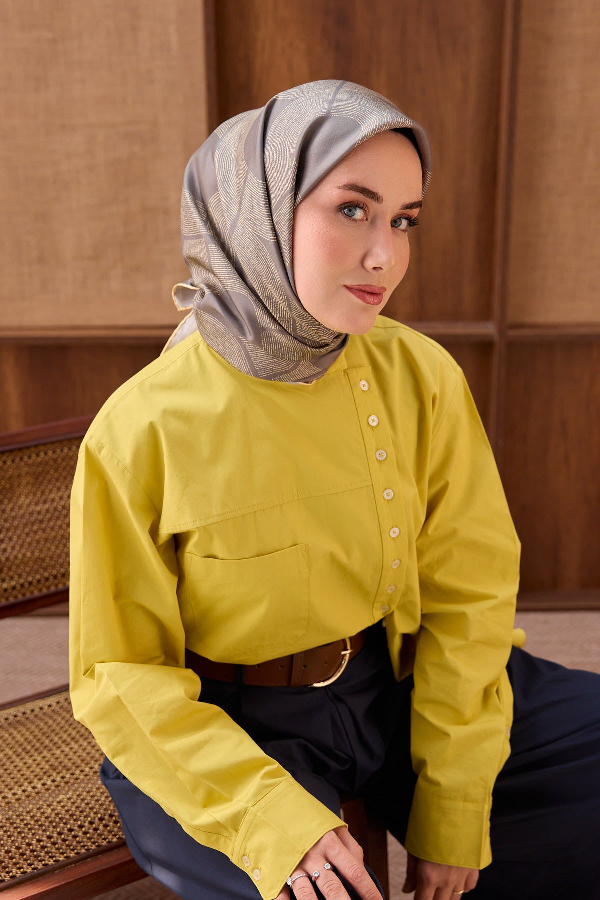 Silk Home Twill İpek Eşarp Vega  11560-08