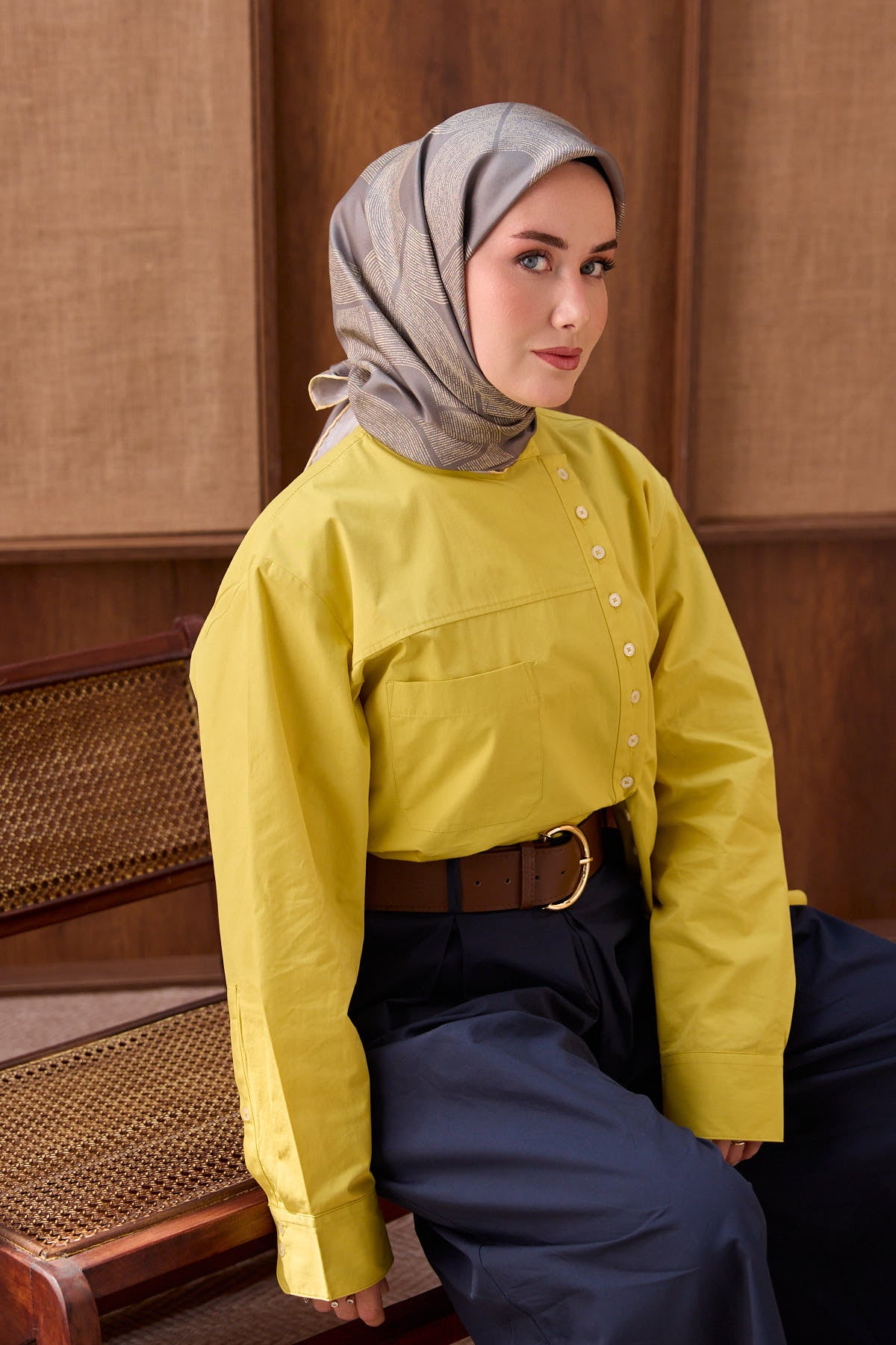 Silk Home Twill İpek Eşarp Vega  11560-08