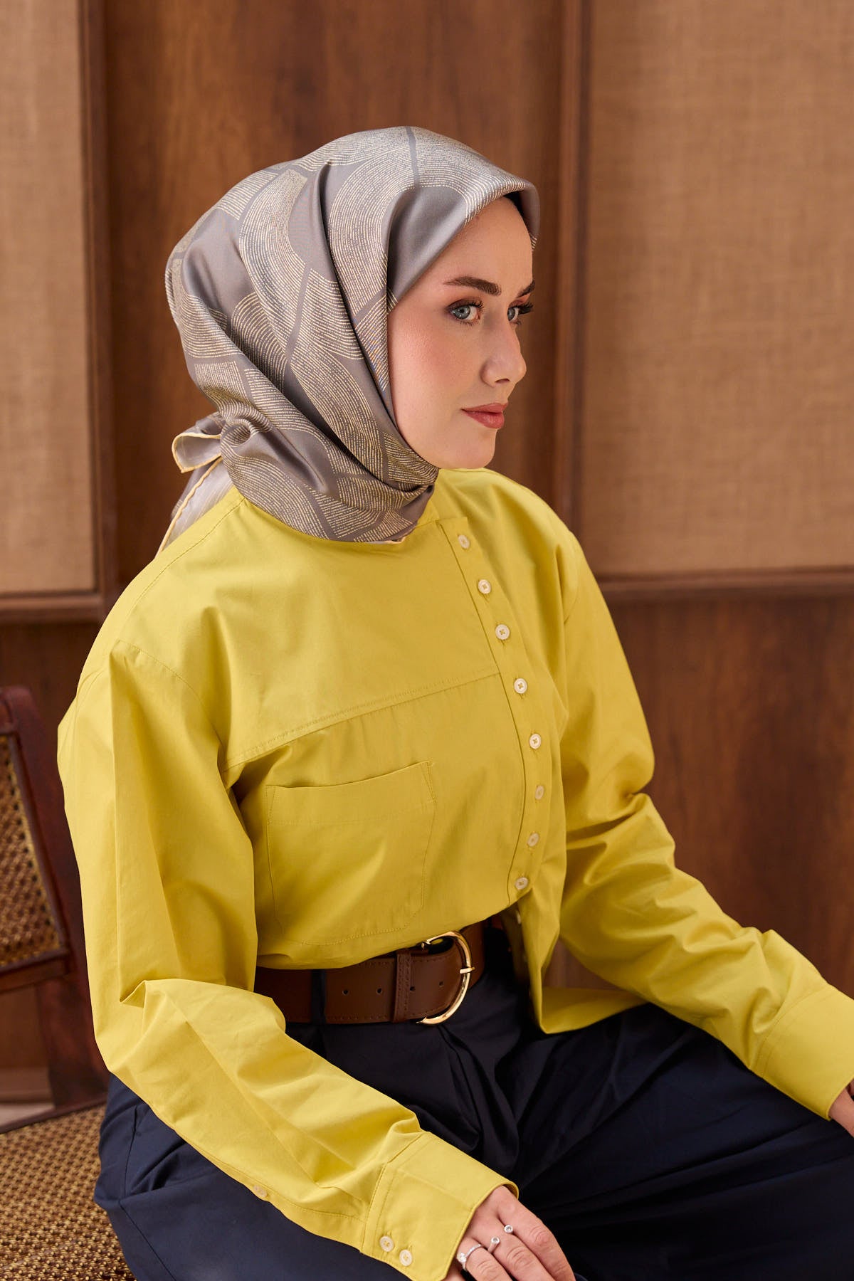 Silk Home Twill İpek Eşarp Vega  11560-08
