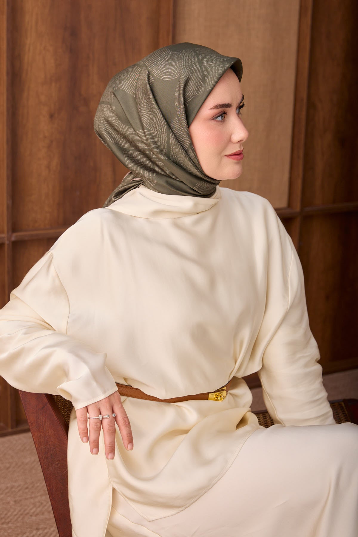 Silk Home Twill İpek Eşarp Vega  11560-14