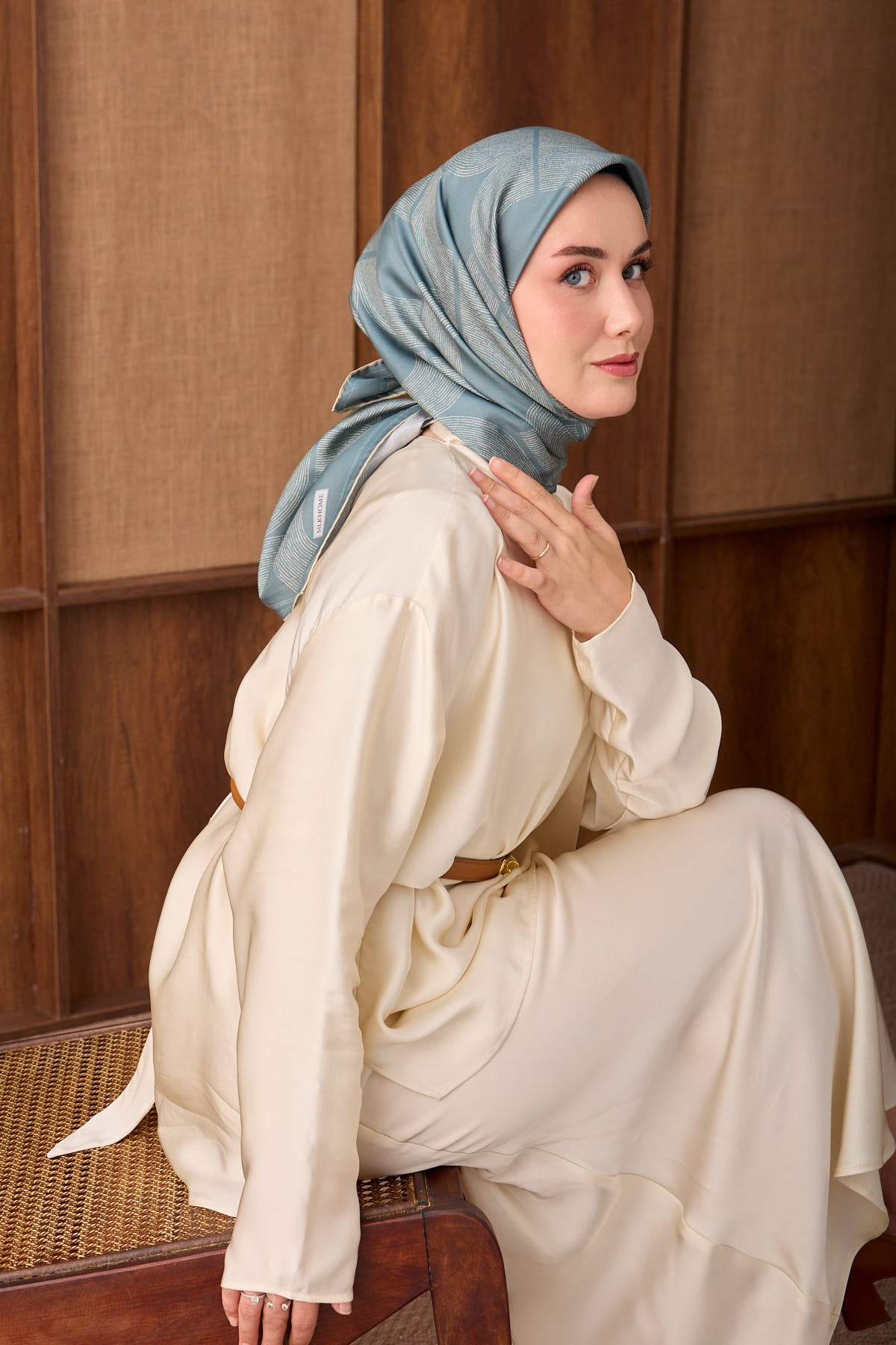 Silk Home Twill İpek Eşarp Vega  11560-16