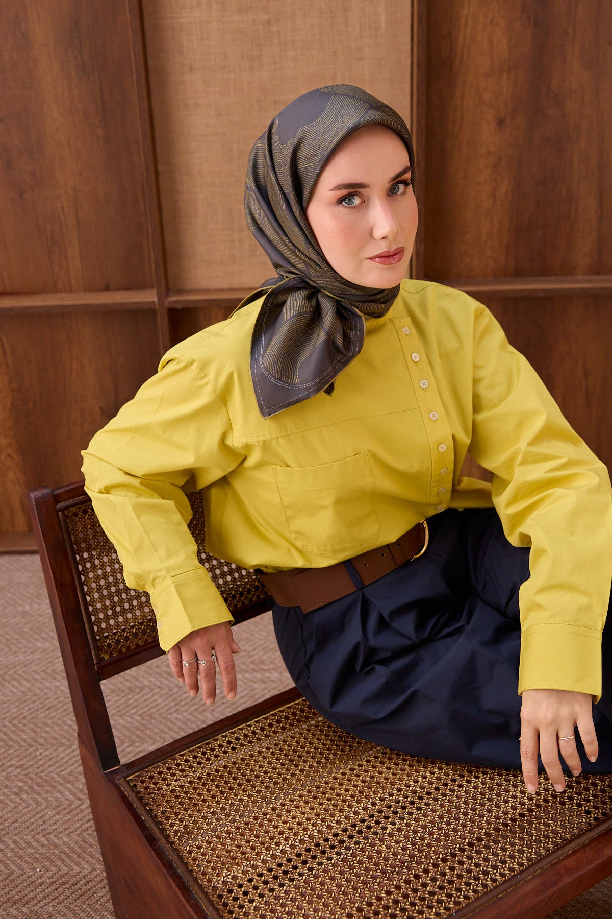 Silk Home Twill İpek Eşarp Vega  11560-18