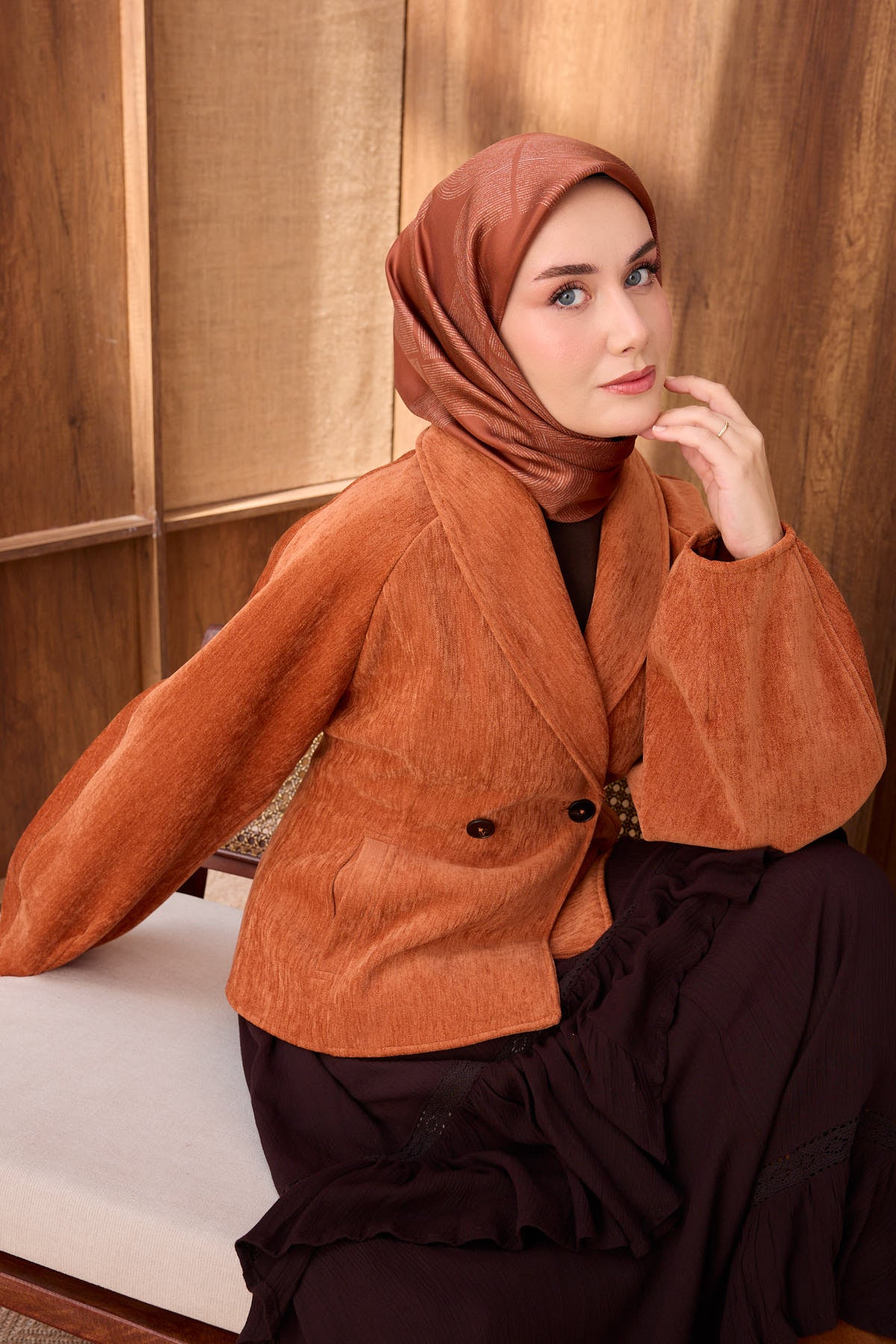 Silk Home Twill İpek Eşarp Vega  11560-34