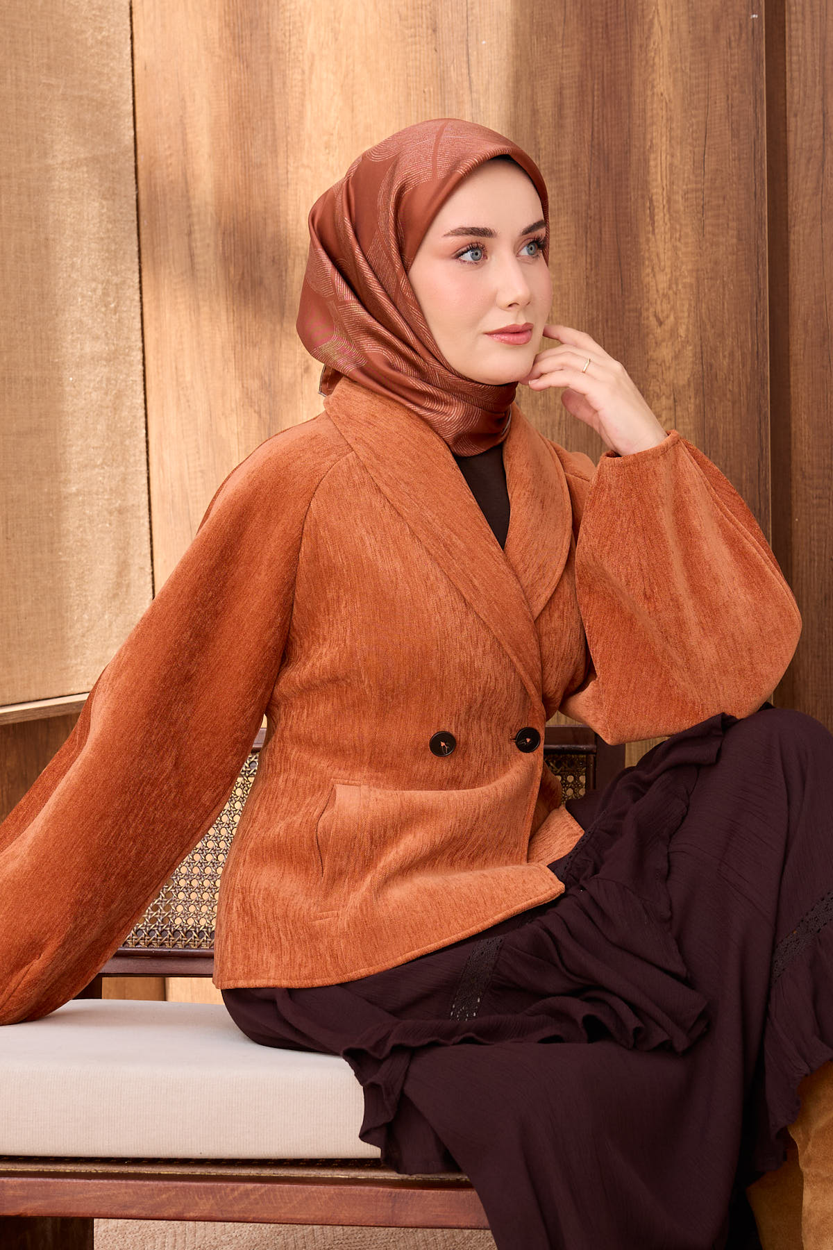 Silk Home Twill İpek Eşarp Vega  11560-34