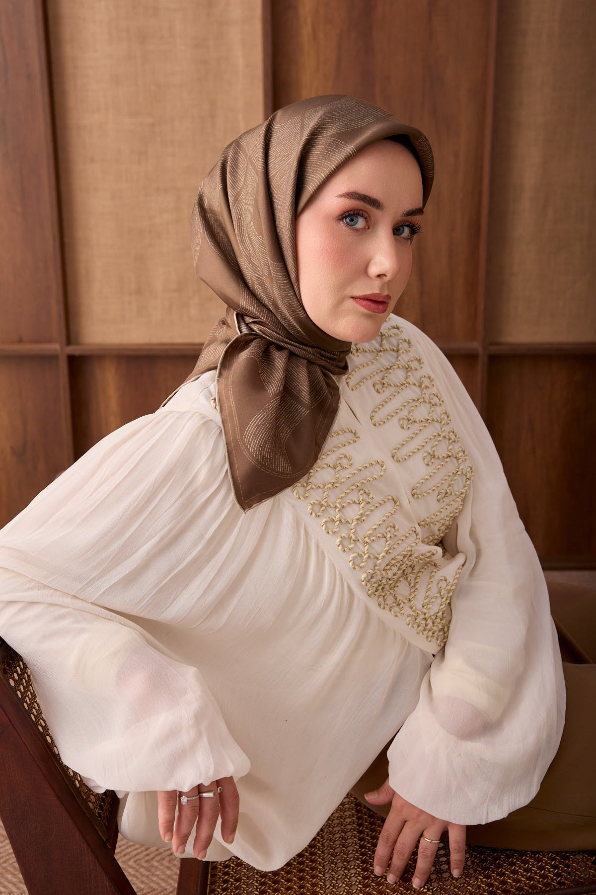 Silk Home Twill İpek Eşarp Vega  11560-37