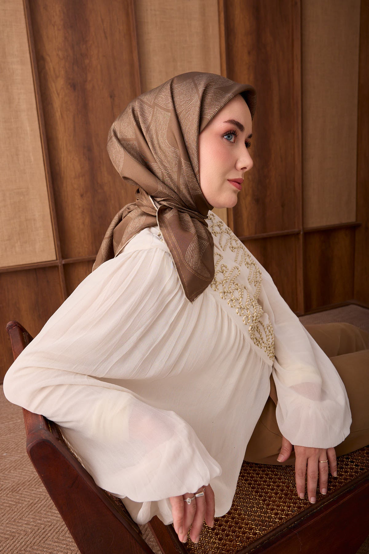 Silk Home Twill İpek Eşarp Vega  11560-37