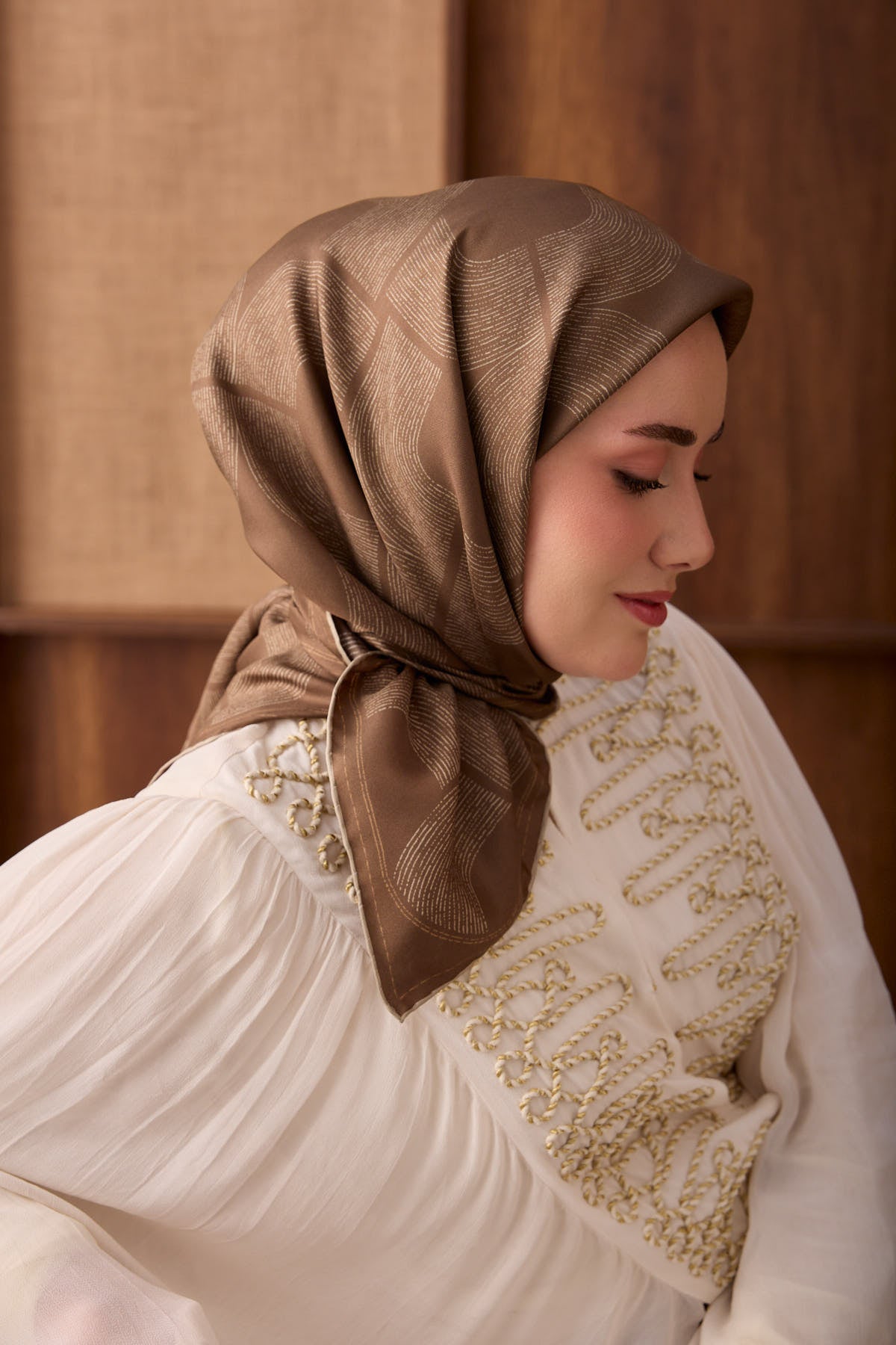 Silk Home Twill İpek Eşarp Vega  11560-37
