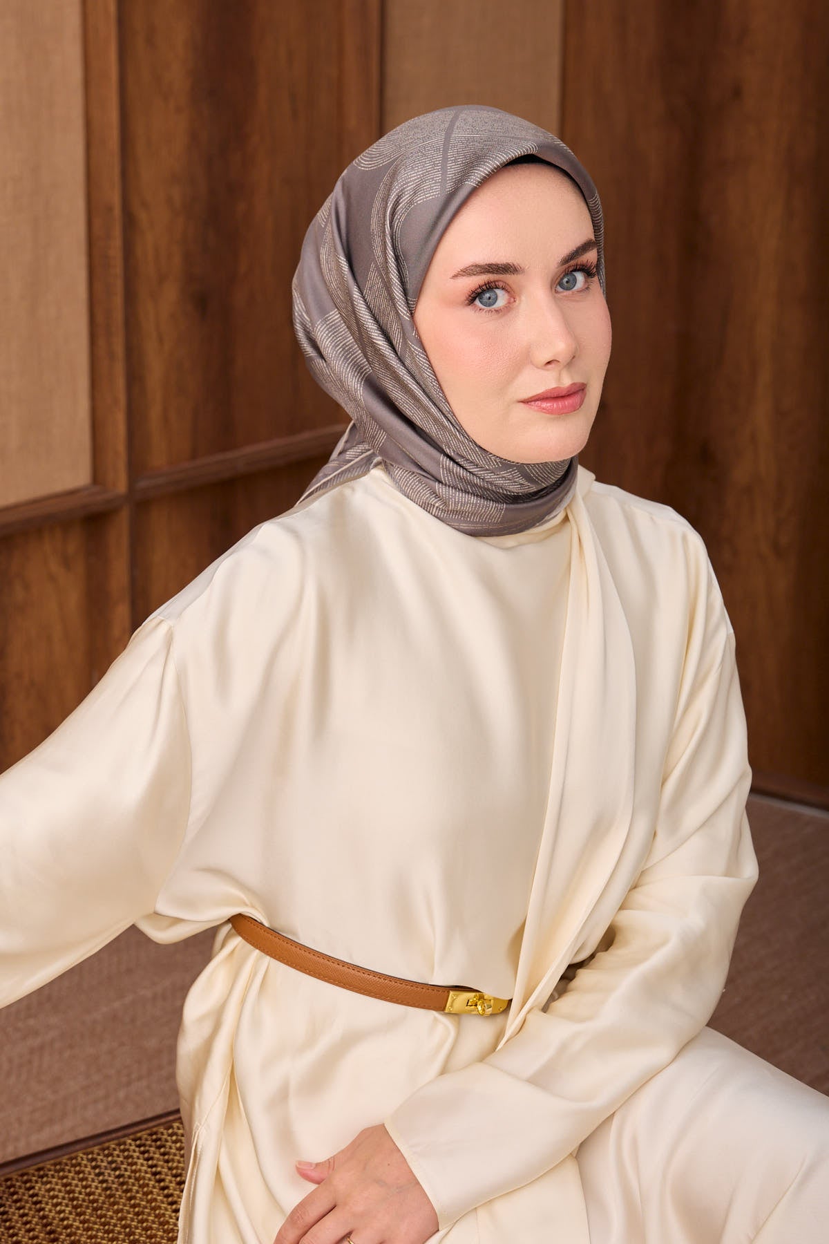 Silk Home Twill İpek Eşarp Vega  11560-38