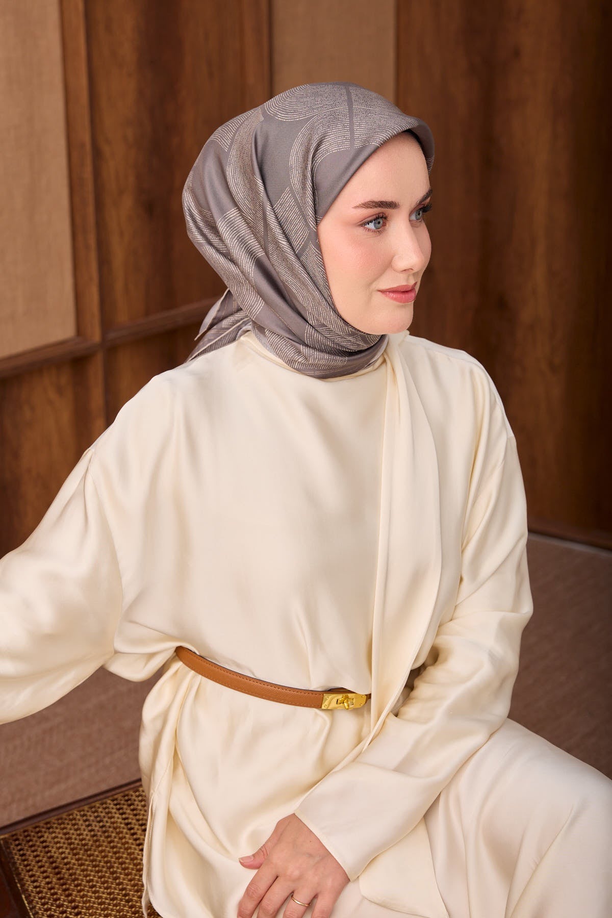 Silk Home Twill İpek Eşarp Vega  11560-38