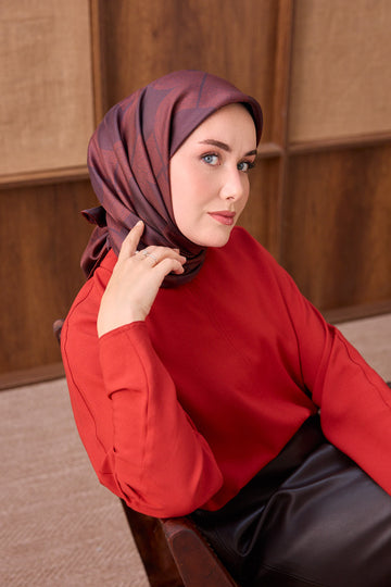 Silk Home Twill İpek Eşarp Vega  11560-43