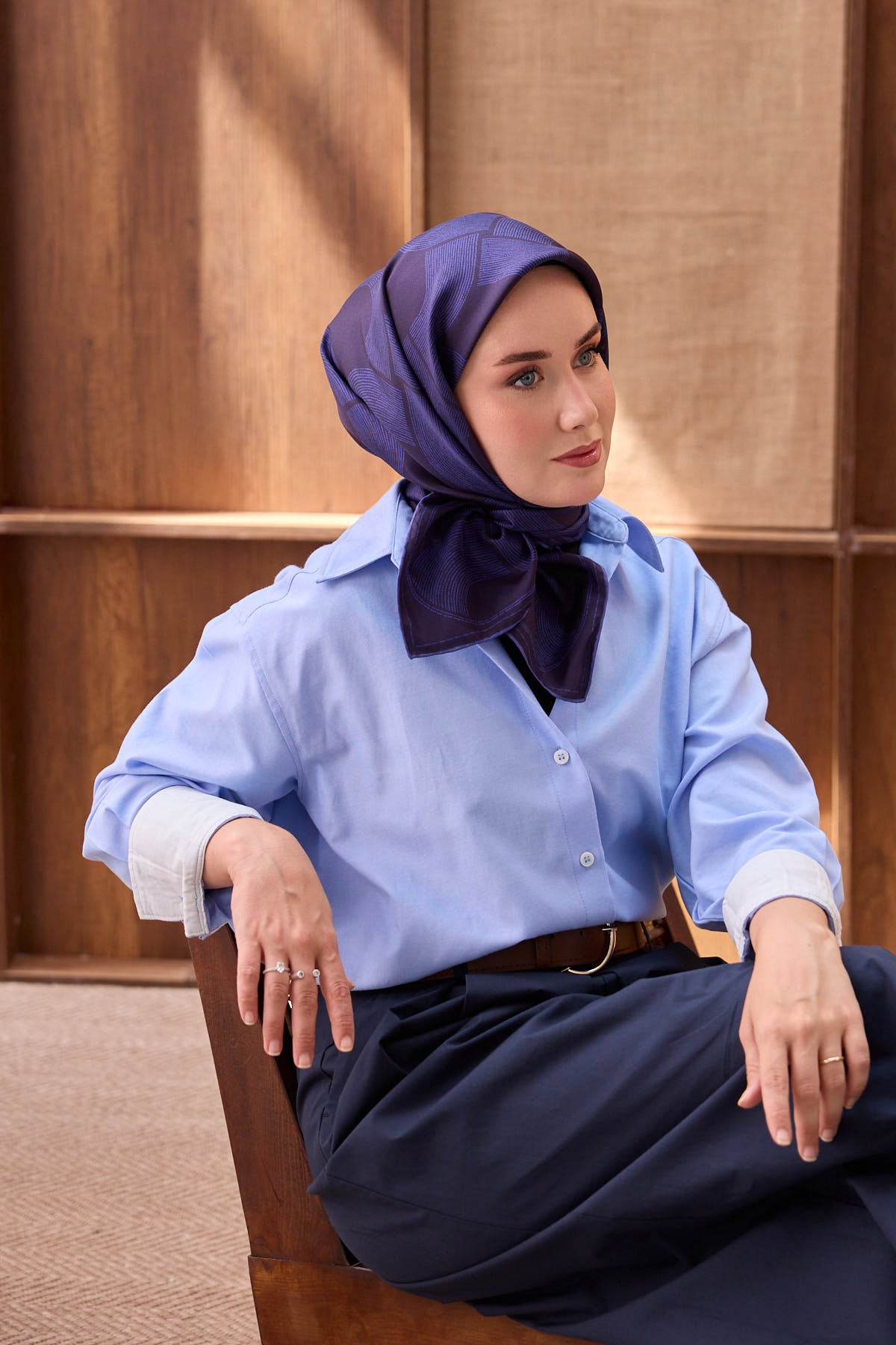 Silk Home Twill İpek Eşarp Vega  11560-44