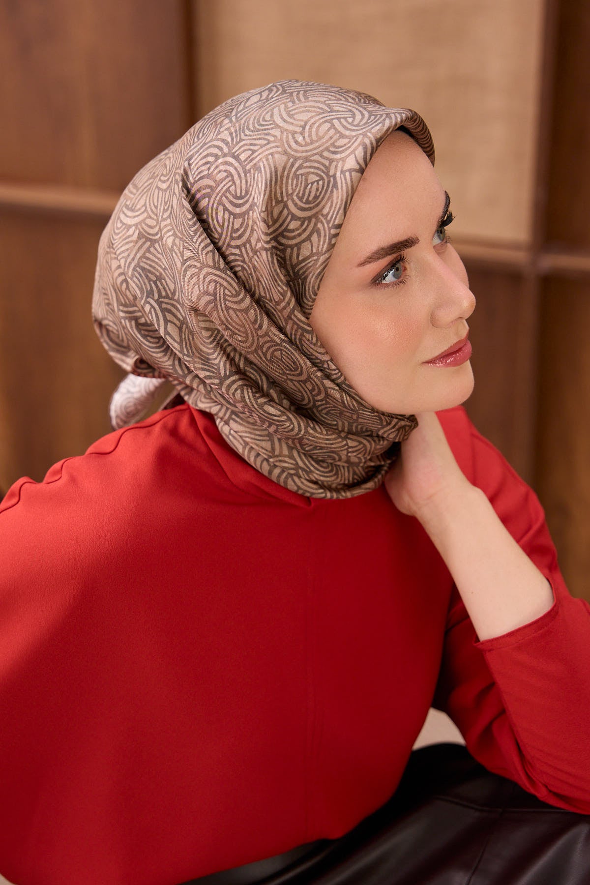 Silk Home Twill İpek Eşarp Monokromatik 11562-06