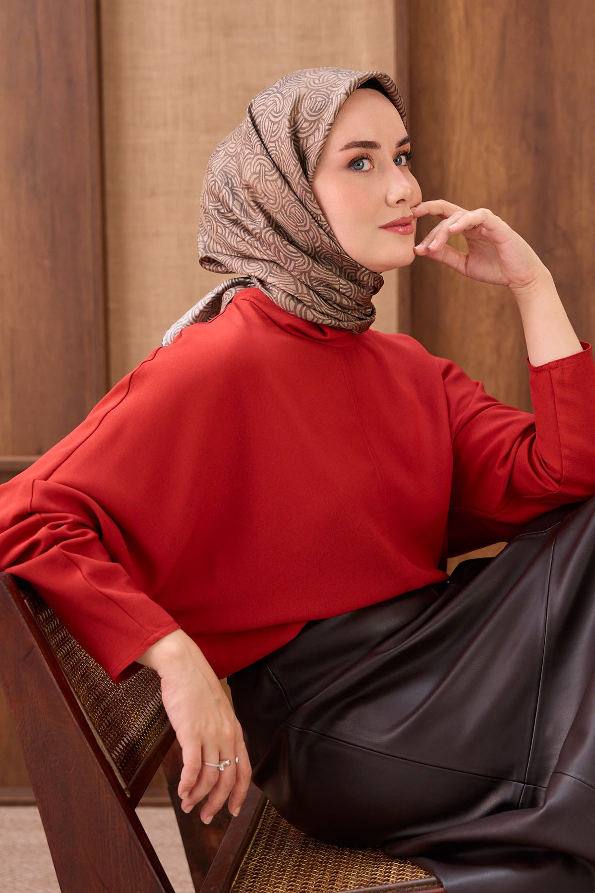 Silk Home Twill İpek Eşarp Monokromatik 11562-06