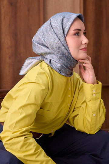 Silk Home Twill İpek Eşarp Monokromatik 11562-11