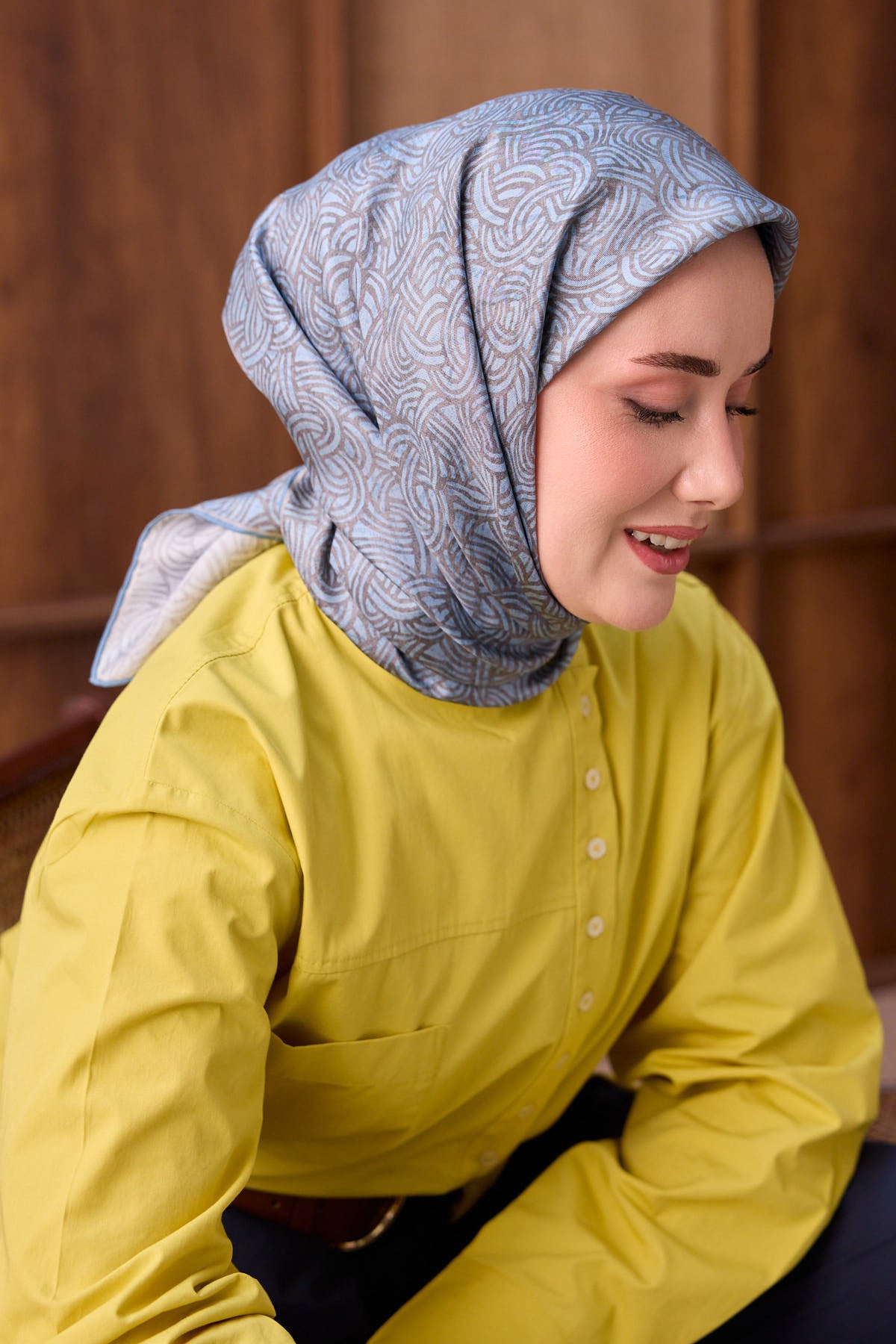 Silk Home Twill İpek Eşarp Monokromatik 11562-11