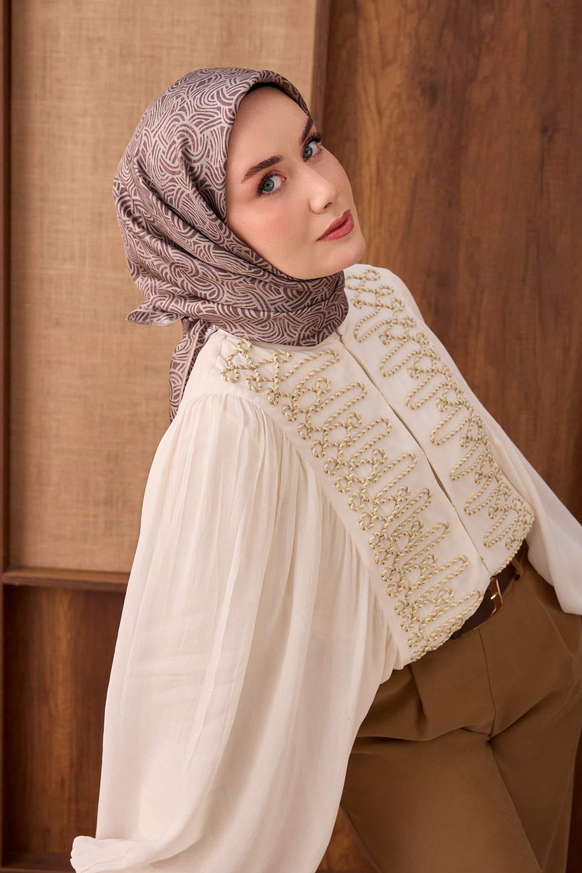 Silk Home Twill İpek Eşarp Monokromatik 11562-16