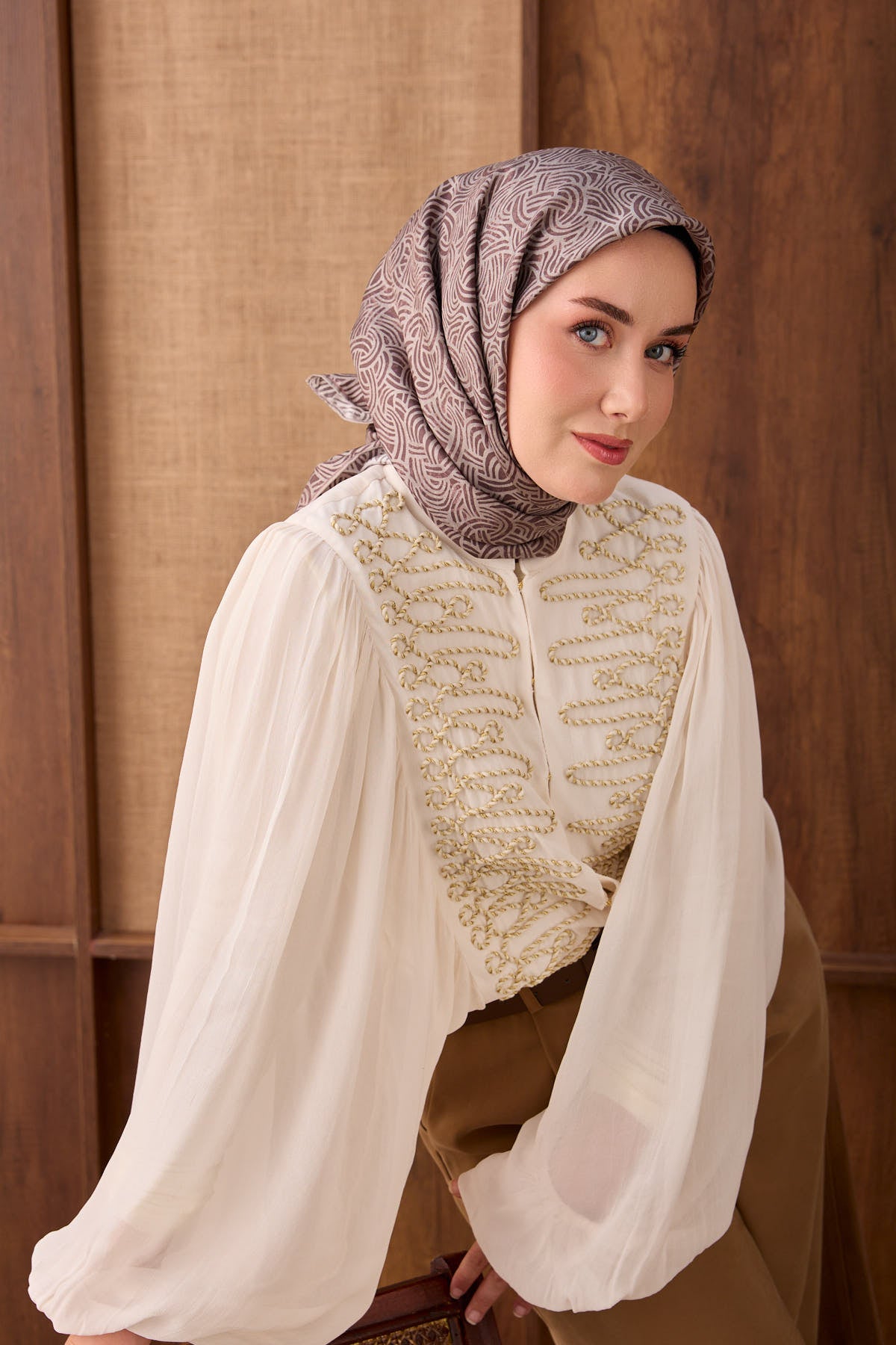 Silk Home Twill İpek Eşarp Monokromatik 11562-16