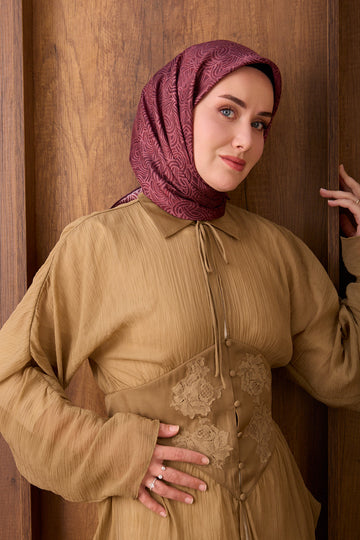 Silk Home Twill İpek Eşarp Monokromatik 11562-26